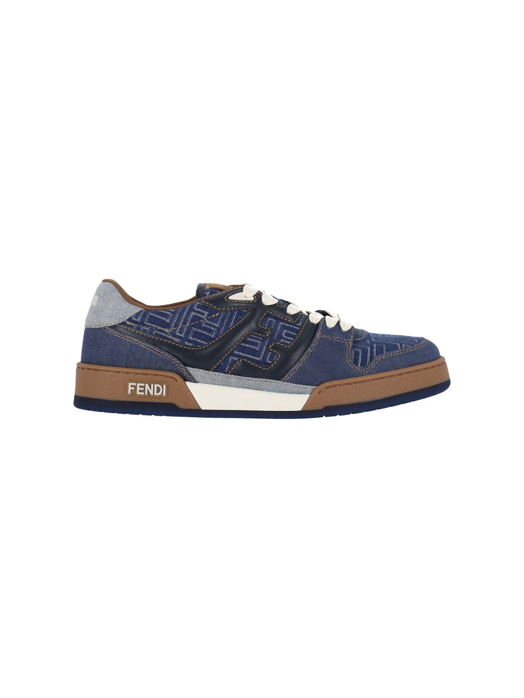 Fendi Men "Match" Low-Top Sneakers