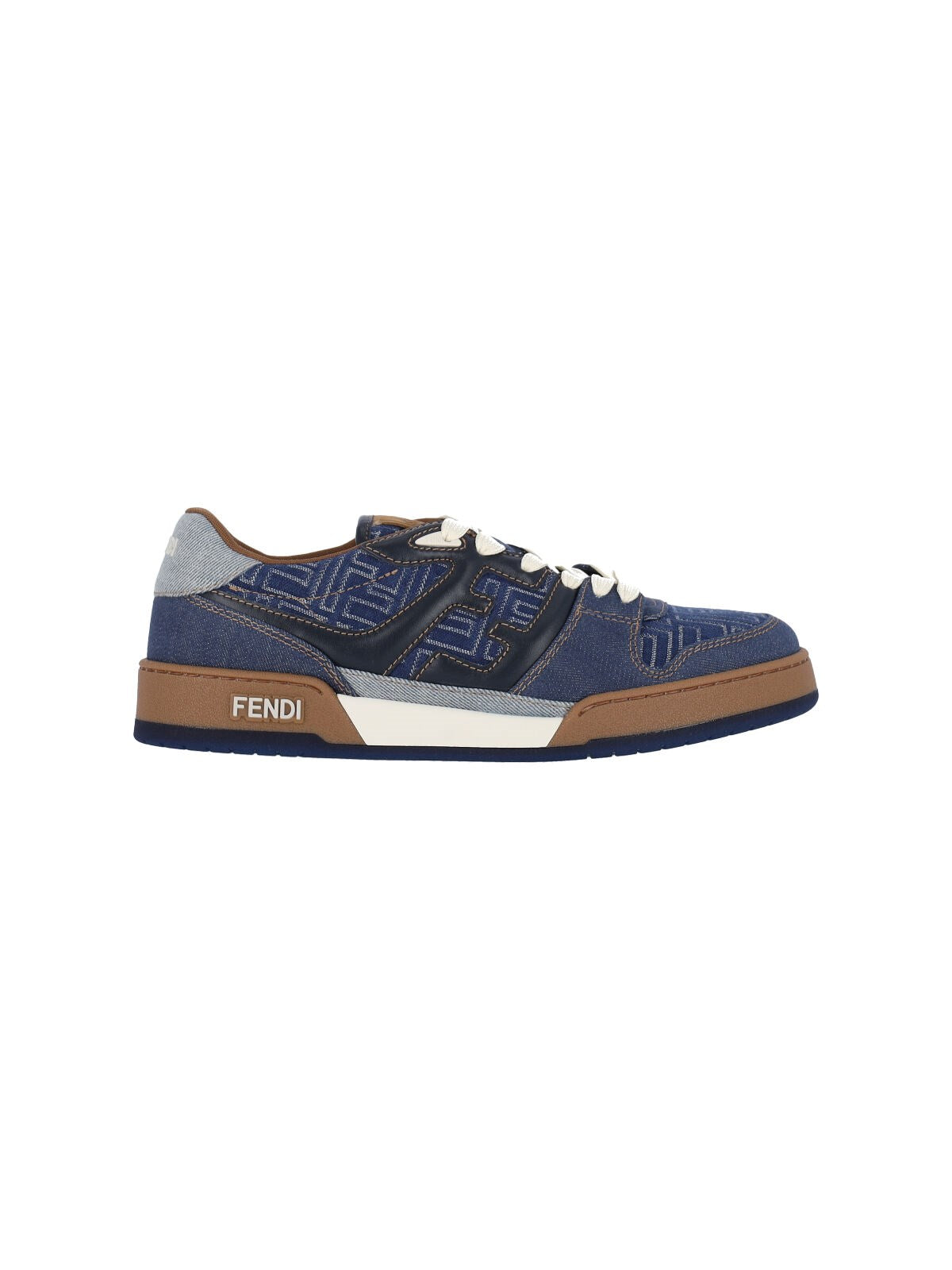Fendi Men "Match" Low-Top Sneakers