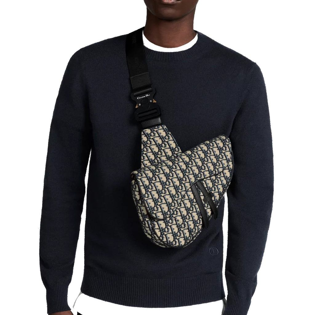 Dior Saddle Oblique Shoulder Bag Men