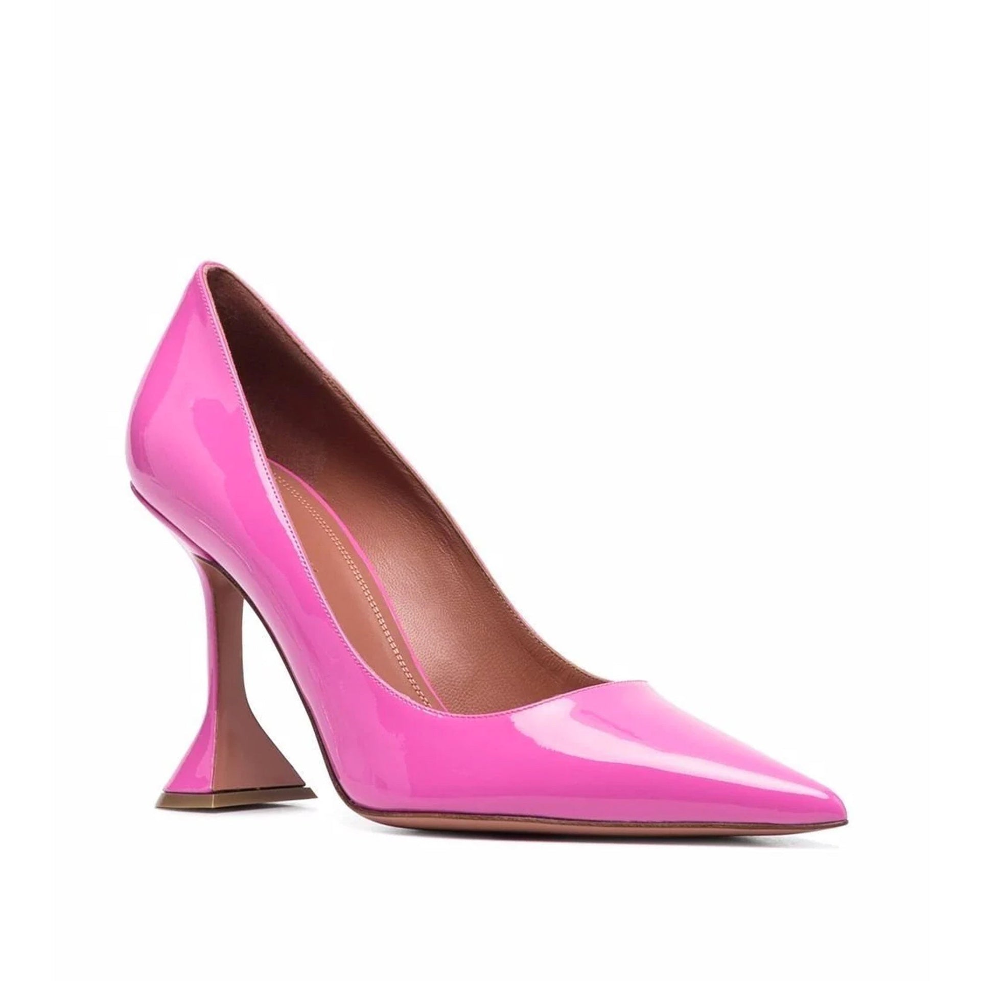 Amina Muaddi Ami Patent Leather Pumps Women