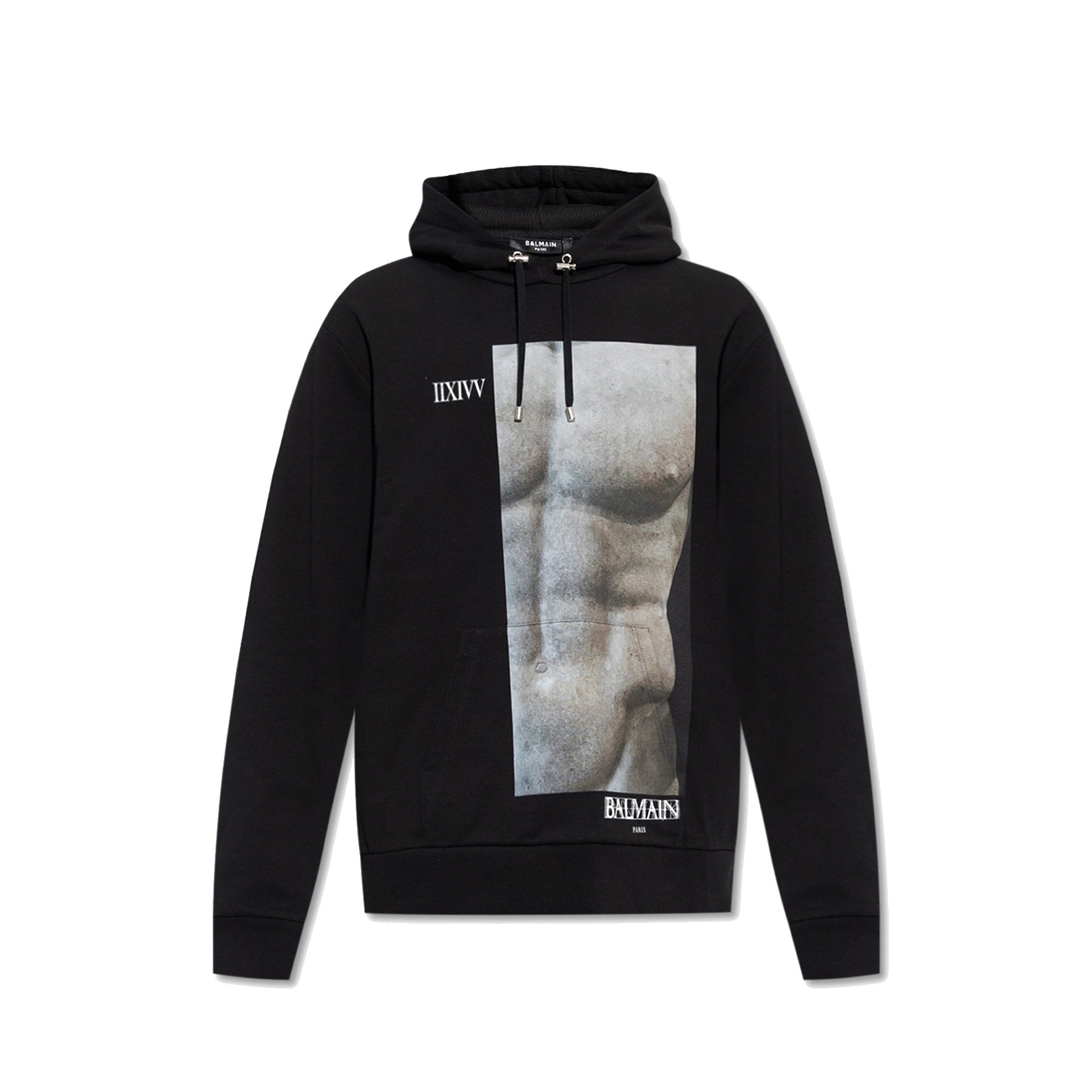Balmain Cotton Hoodie Sweatshirt Men