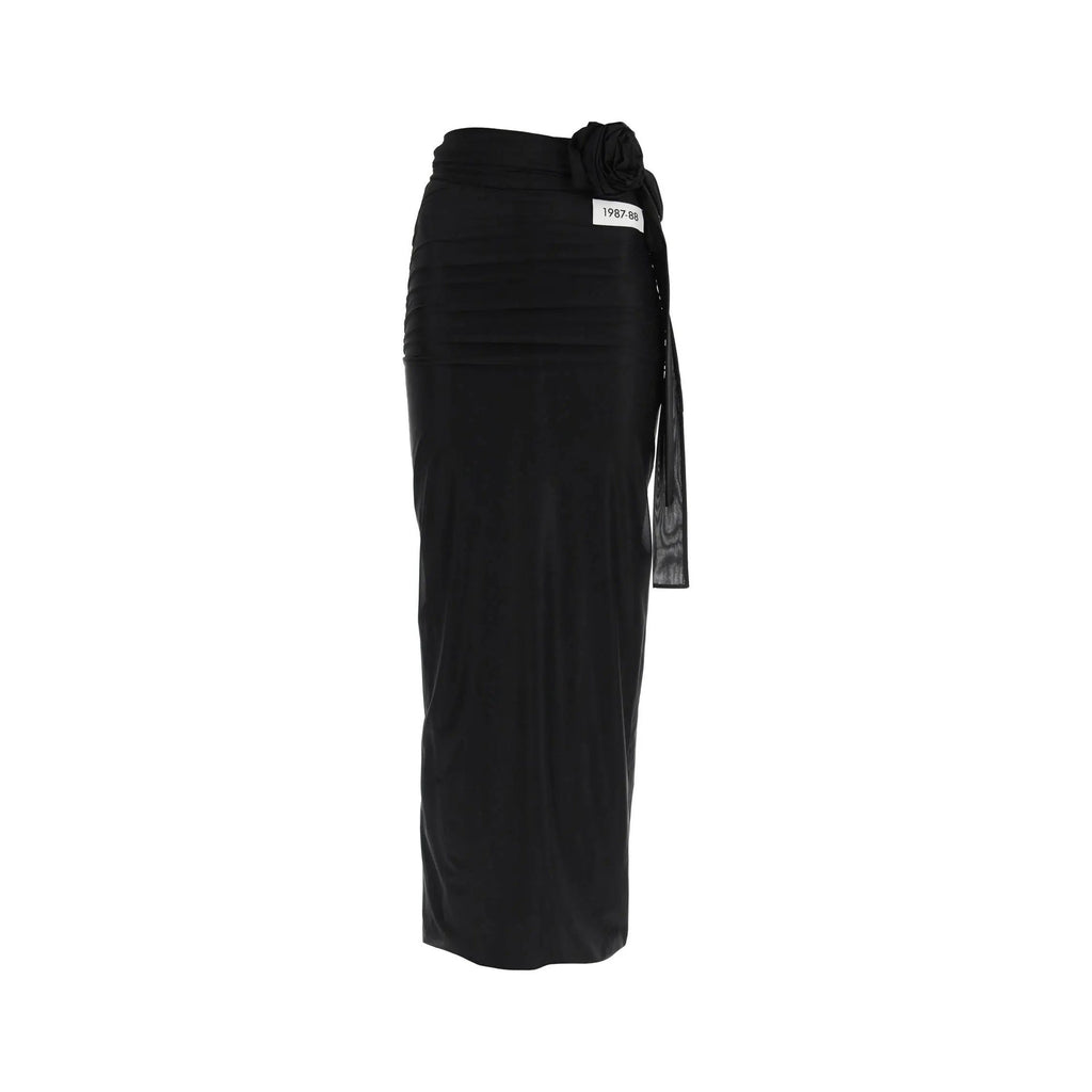 Dolce&Gabbana Jersey Stretch Maxi Skirt Women