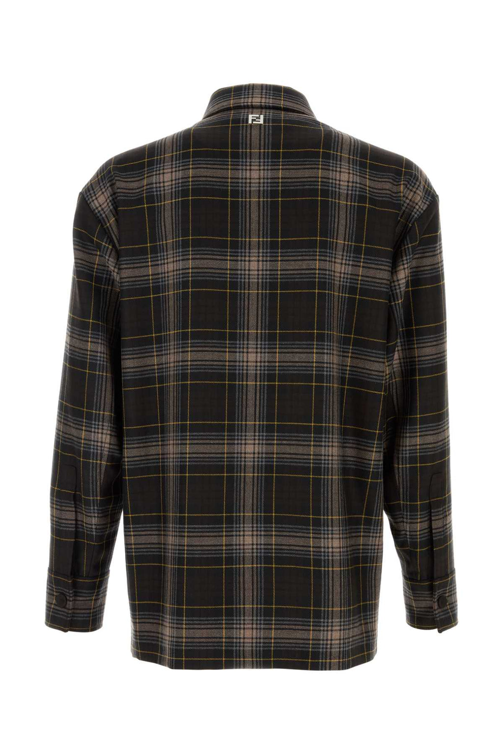 Fendi Men Embroidered Wool Shirt - EZE Fashion®