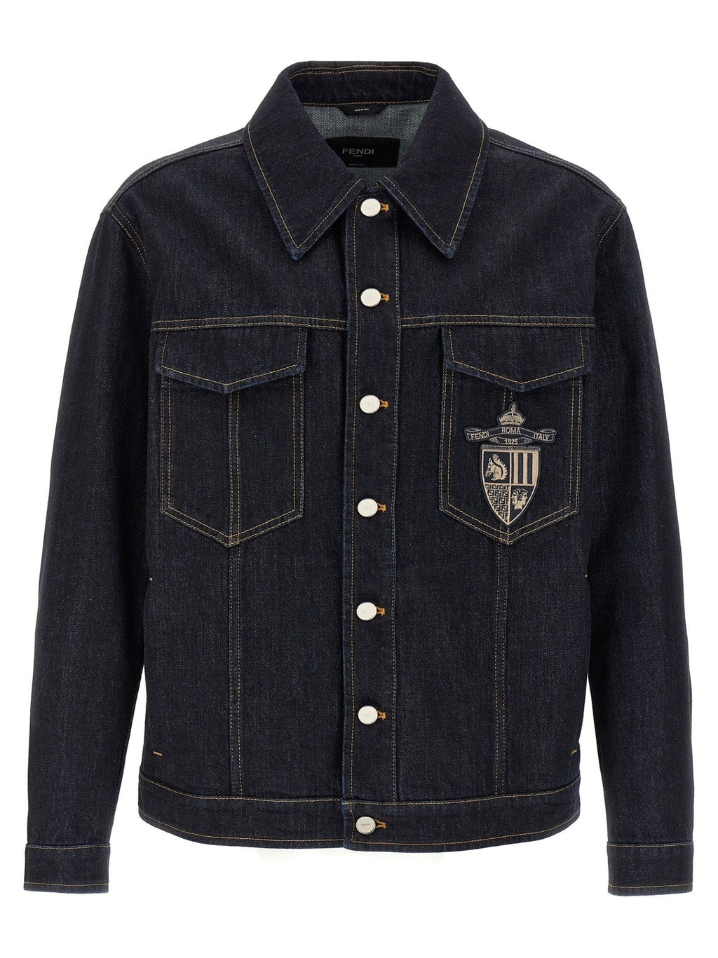 Fendi Men Fendi Crest Jacket - EZE Fashion®