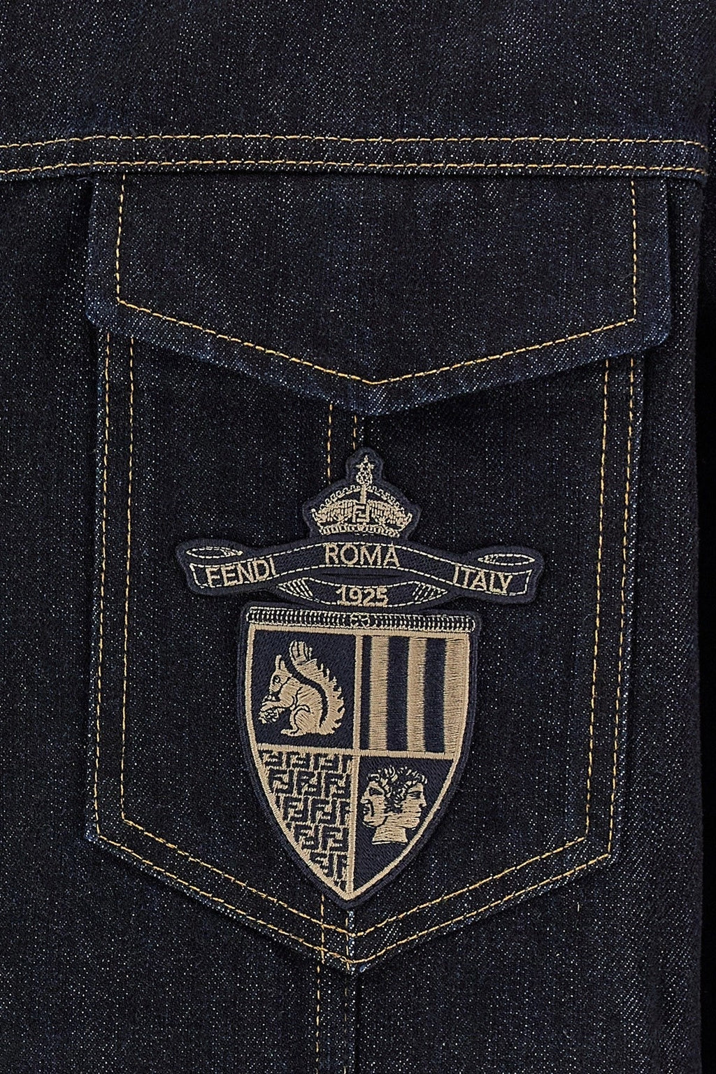 Fendi Men Fendi Crest Jacket - EZE Fashion®