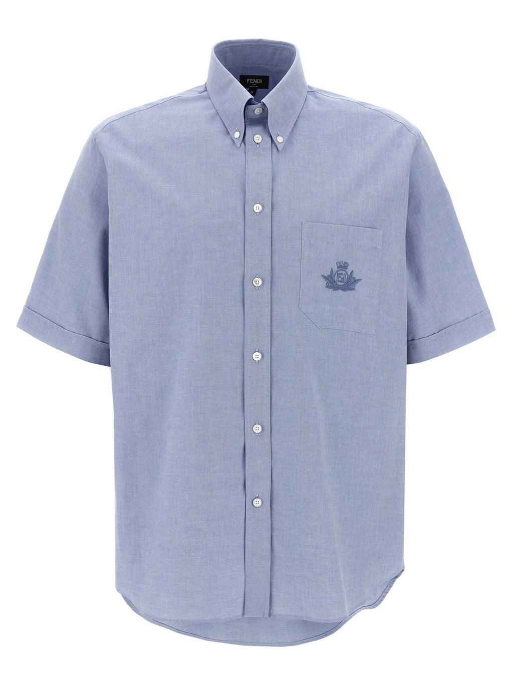 Fendi Men 'Fendi Crest' Shirt - EZE Fashion®