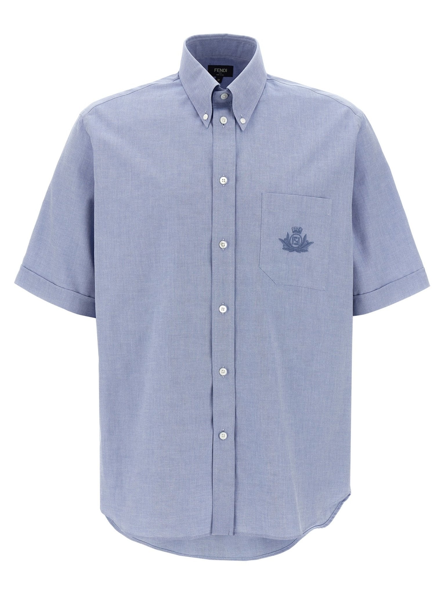 Fendi Men 'Fendi Crest' Shirt - EZE Fashion®