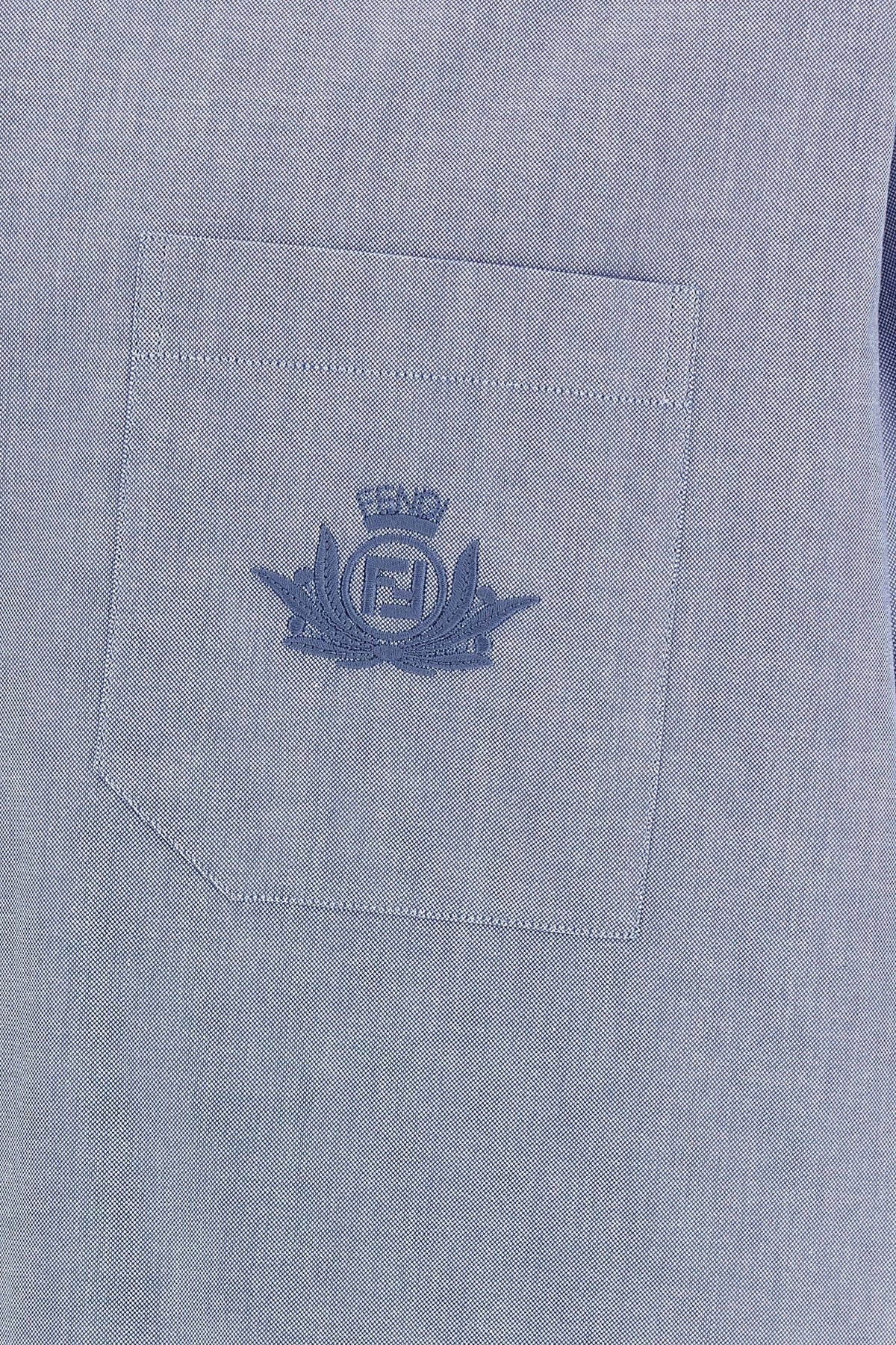 Fendi Men 'Fendi Crest' Shirt - EZE Fashion®