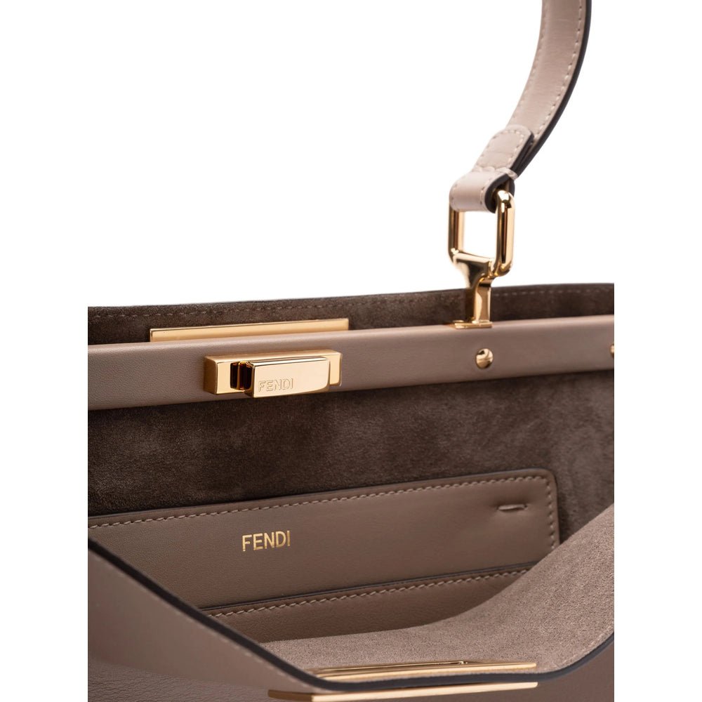 Fendi Neutrals Tote Bags Women - EZE Fashion®