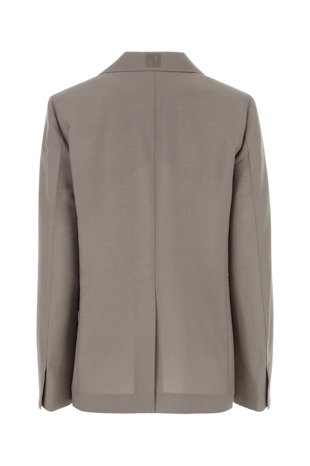 Fendi Women Dove Grey Mohair Blend Blazer - EZE Fashion®