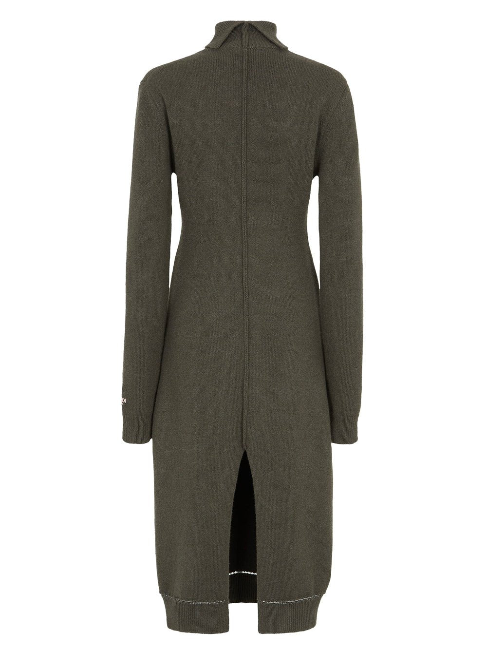 Fendi Women High Neck Cashmere Midi Dress - EZE Fashion®