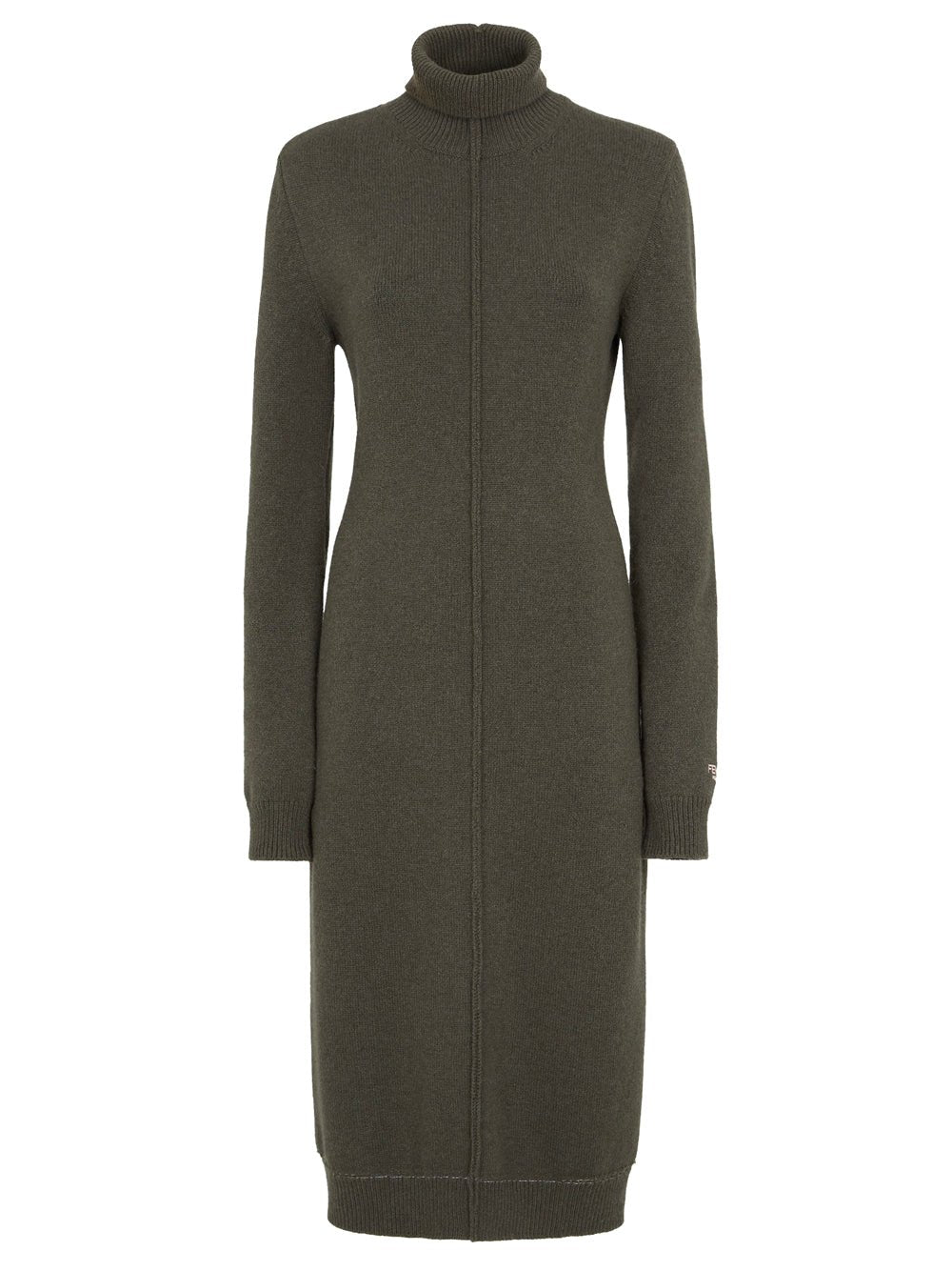 Fendi Women High Neck Cashmere Midi Dress - EZE Fashion®