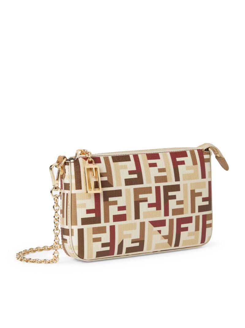 Fendi Women Pouch With Fabric Chain - EZE Fashion®