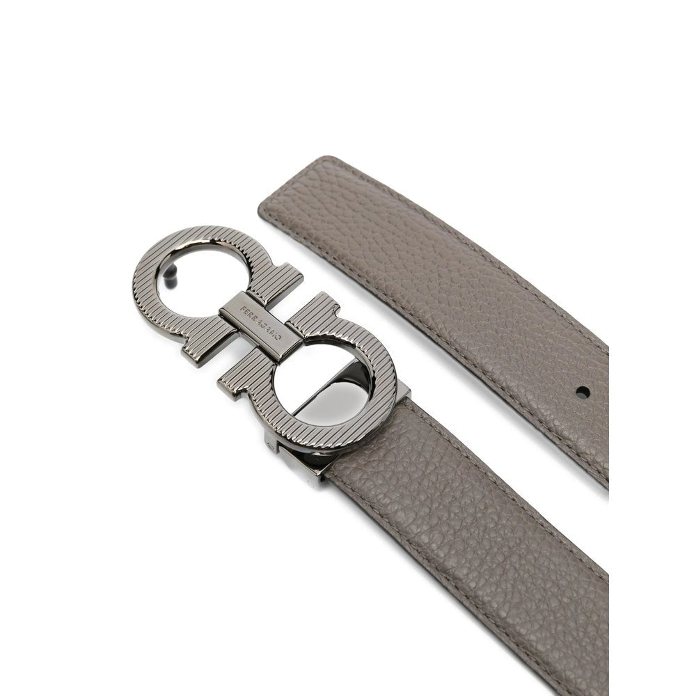 Ferragamo Grey Belts Men - EZE Fashion®