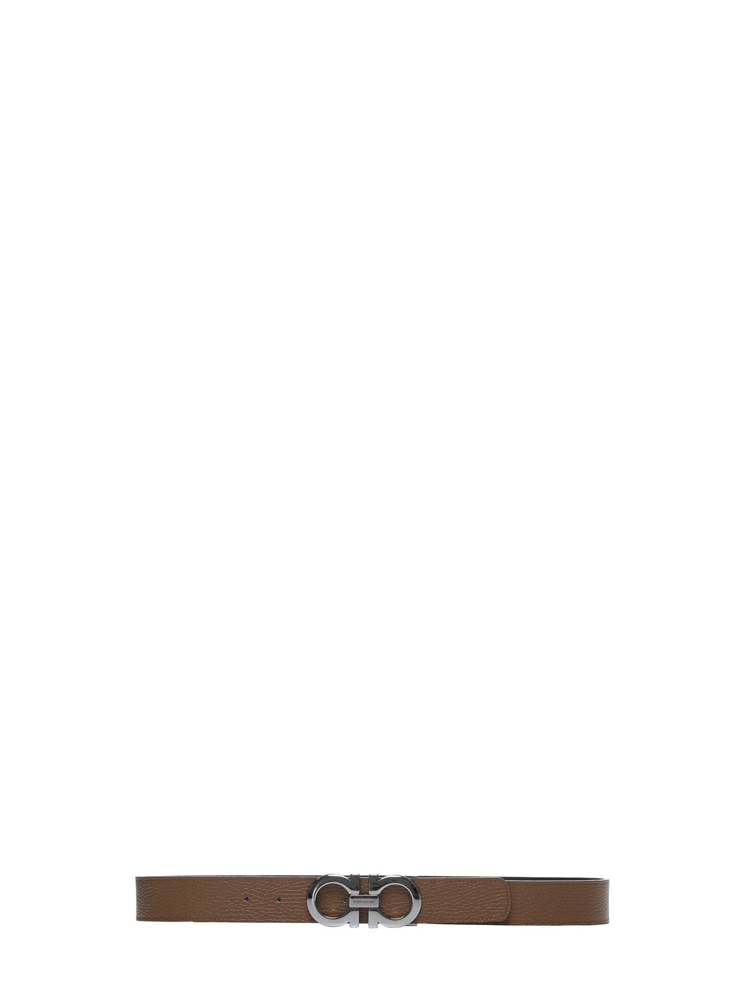 Ferragamo Men Gancini Reversible Leather Belt By Ferragamo - EZE Fashion®