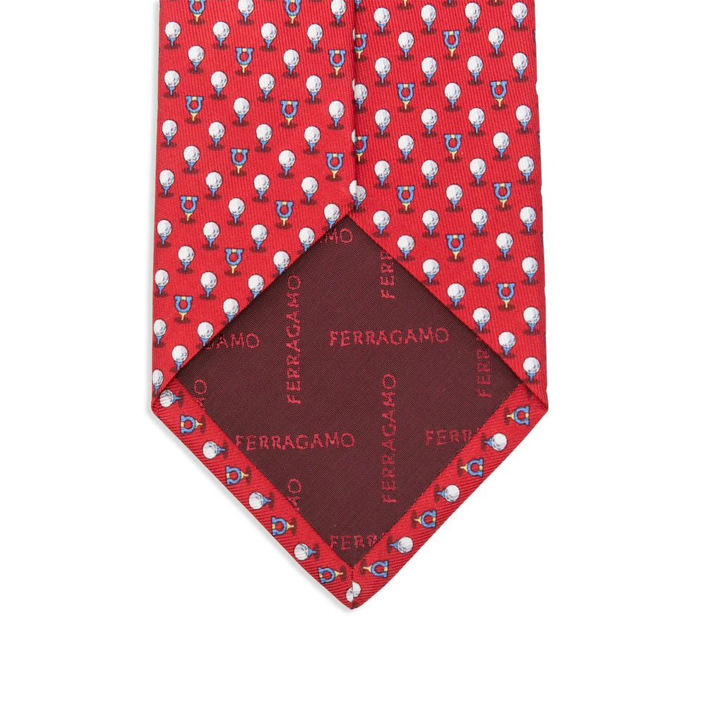 Ferragamo Red Ties & Bow Ties Men - EZE Fashion®