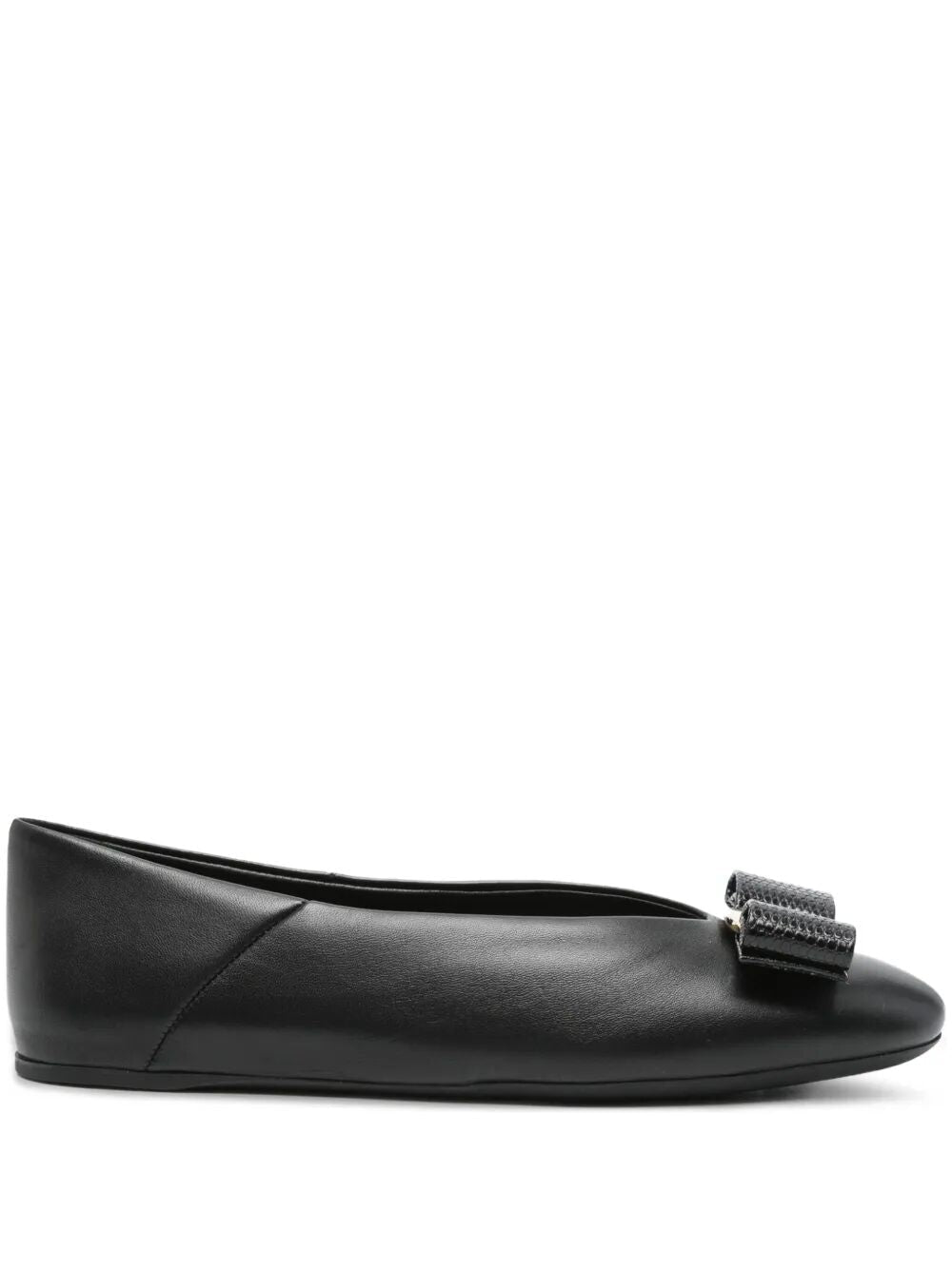 Ferragamo Women Nappa Leather Vanna Ballerinas - EZE Fashion®