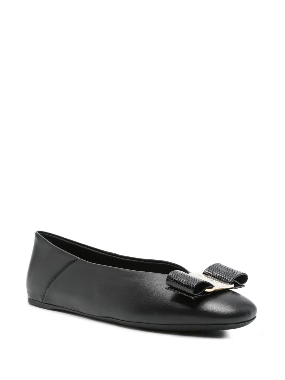 Ferragamo Women Nappa Leather Vanna Ballerinas - EZE Fashion®