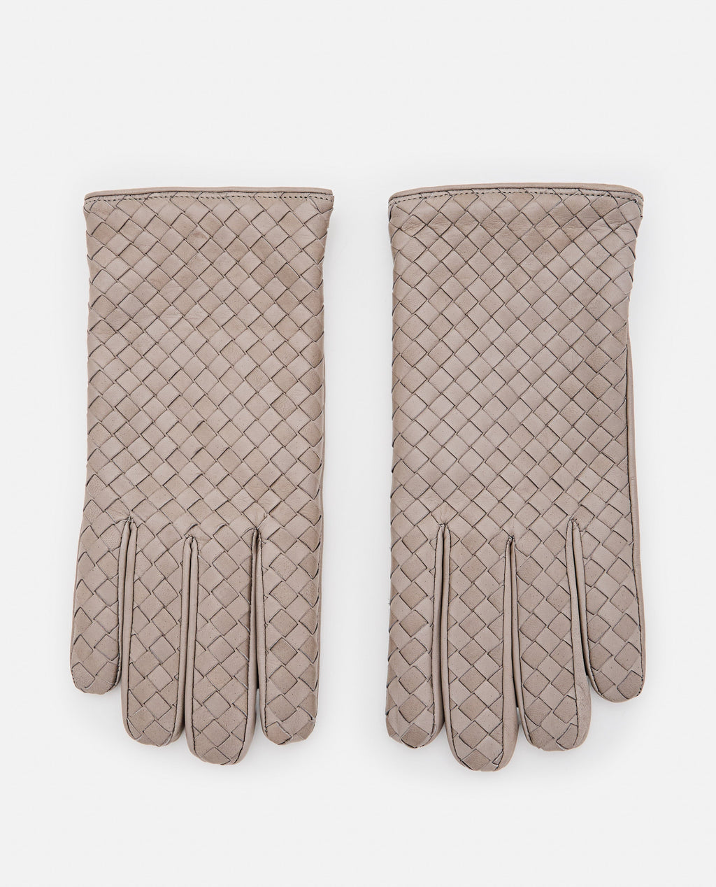 Bottega Veneta Women Intrecciato Leather Gloves
