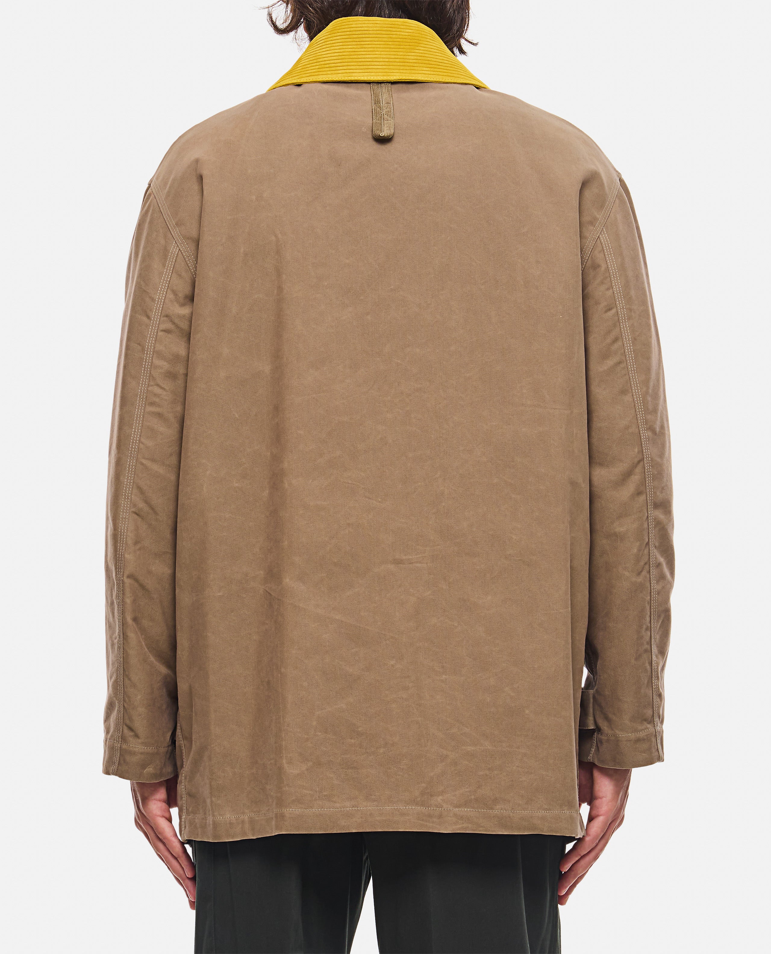 Fendi Men Blouson Oiled Reps Cotton