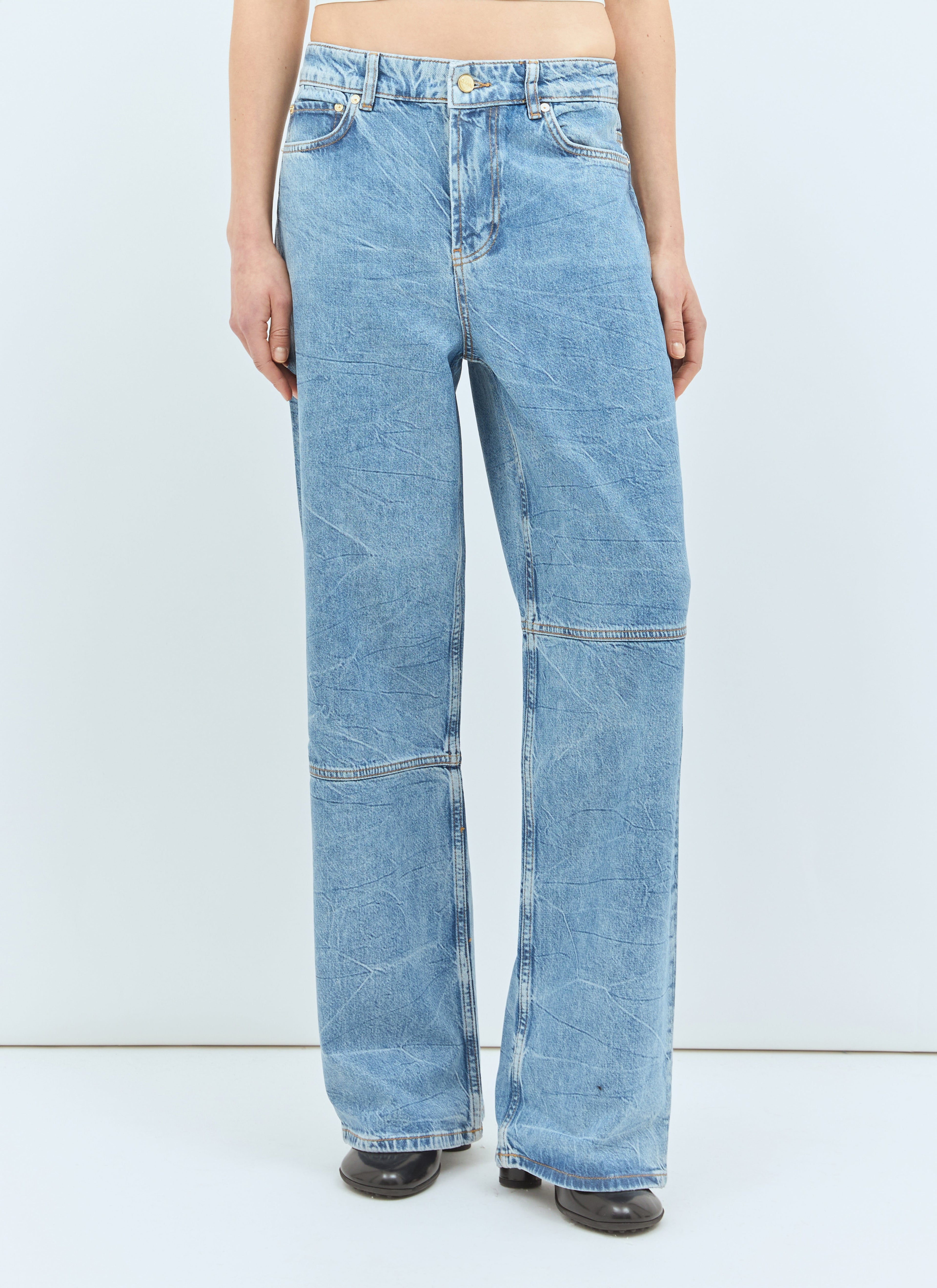 Ganni Women Foil Izey Jeans