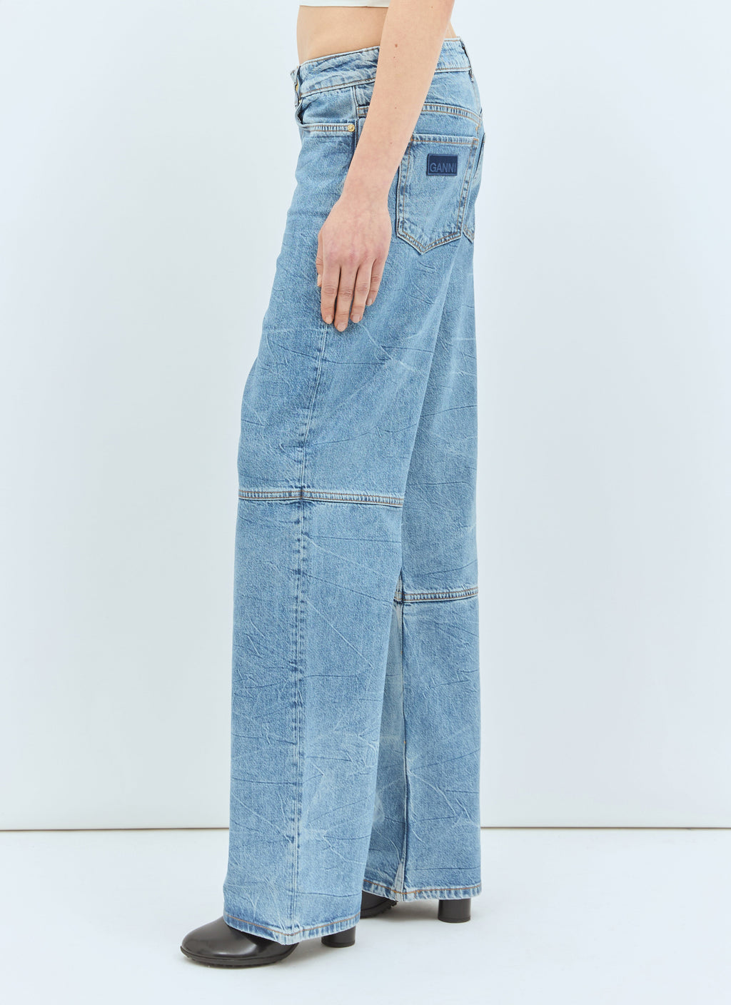 Ganni Women Foil Izey Jeans