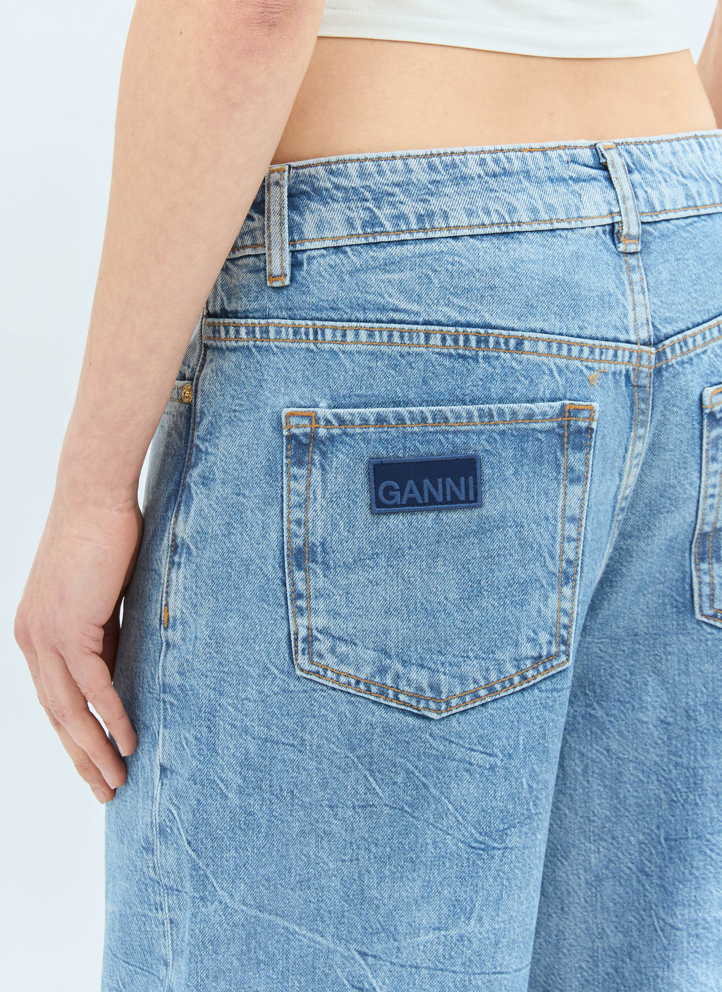 Ganni Women Foil Izey Jeans