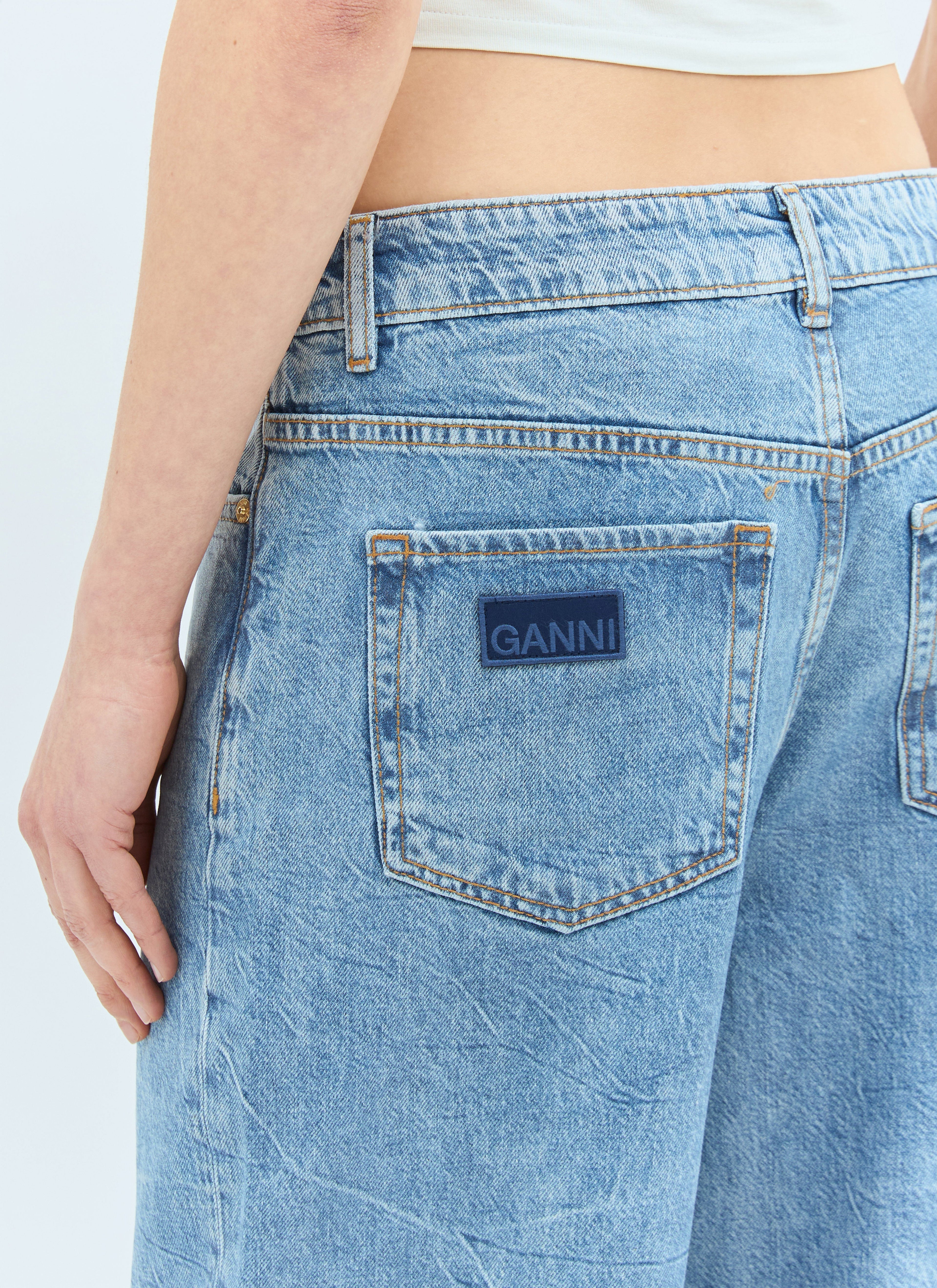 Ganni Women Foil Izey Jeans