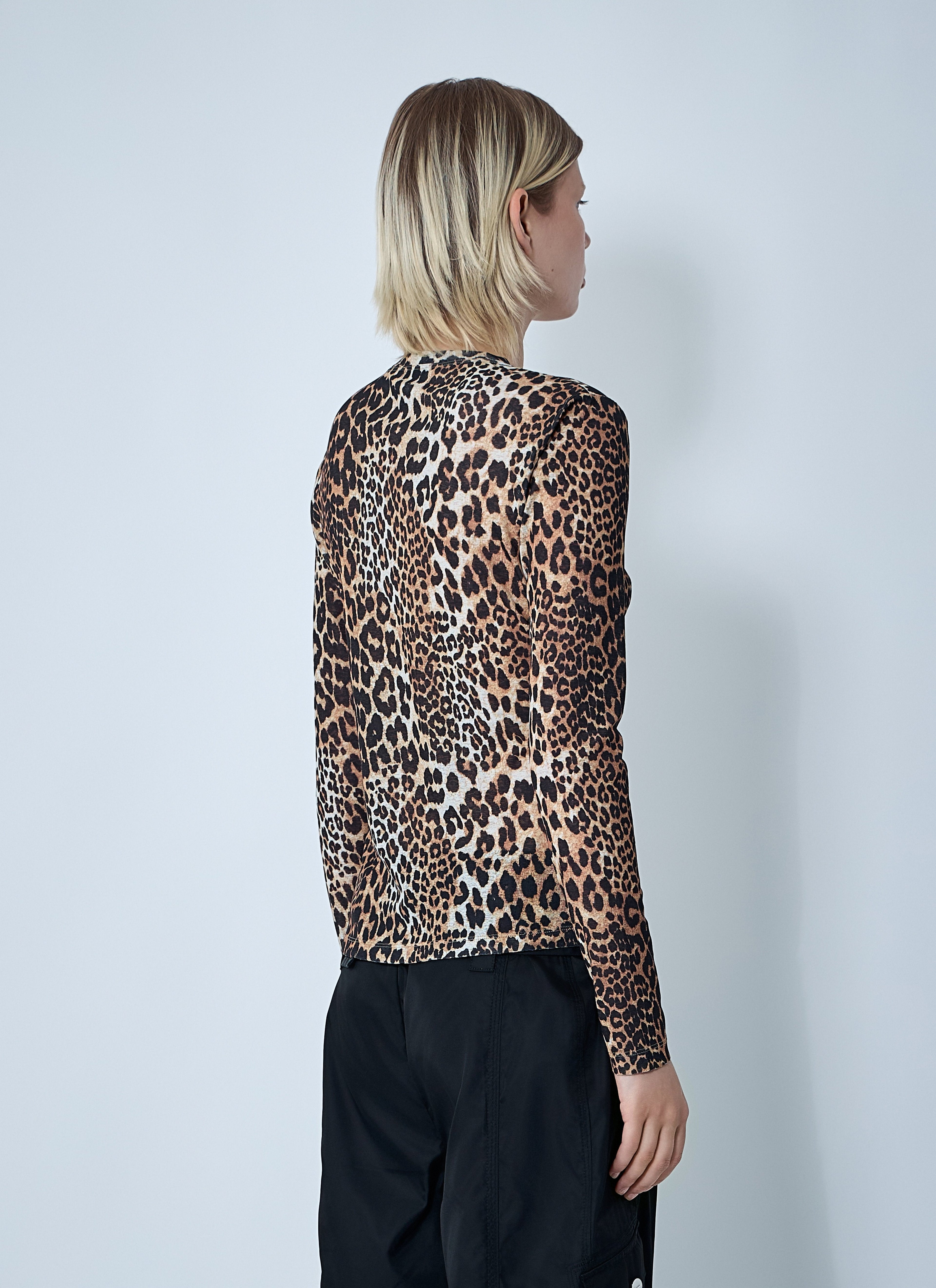 Ganni Women Mesh Top