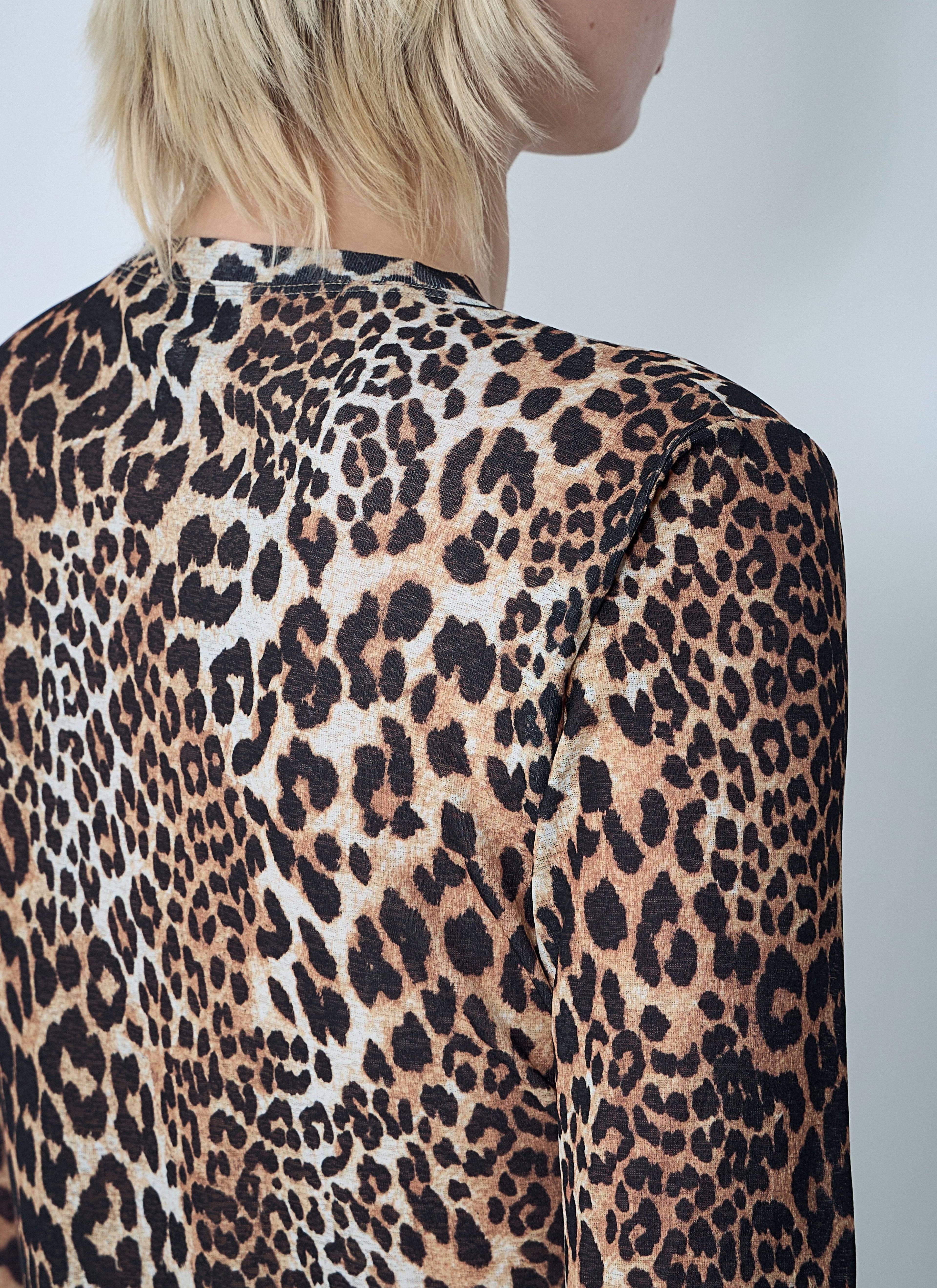 Ganni Women Mesh Top