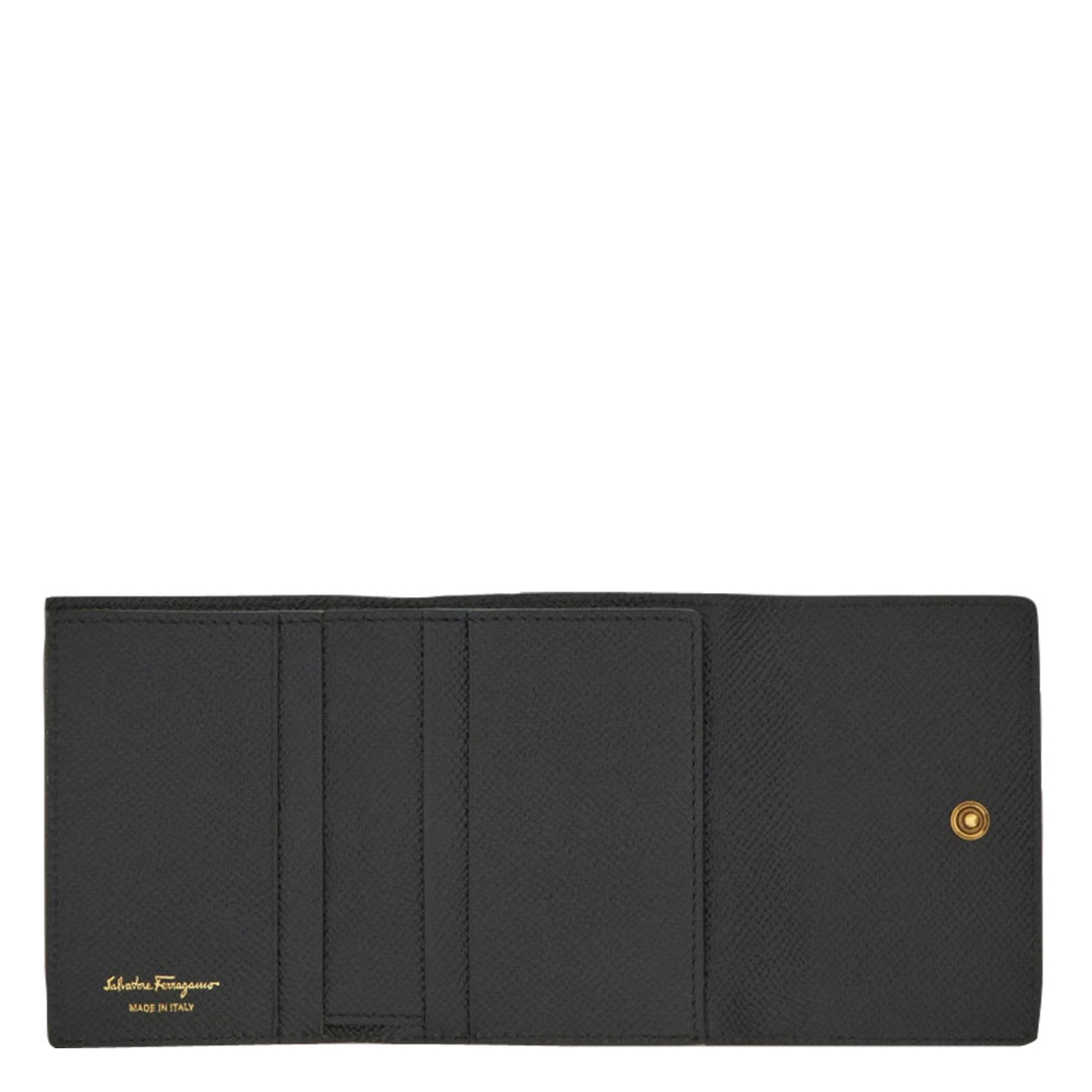 Carteira feminina Ferragamo Gancini Trifold