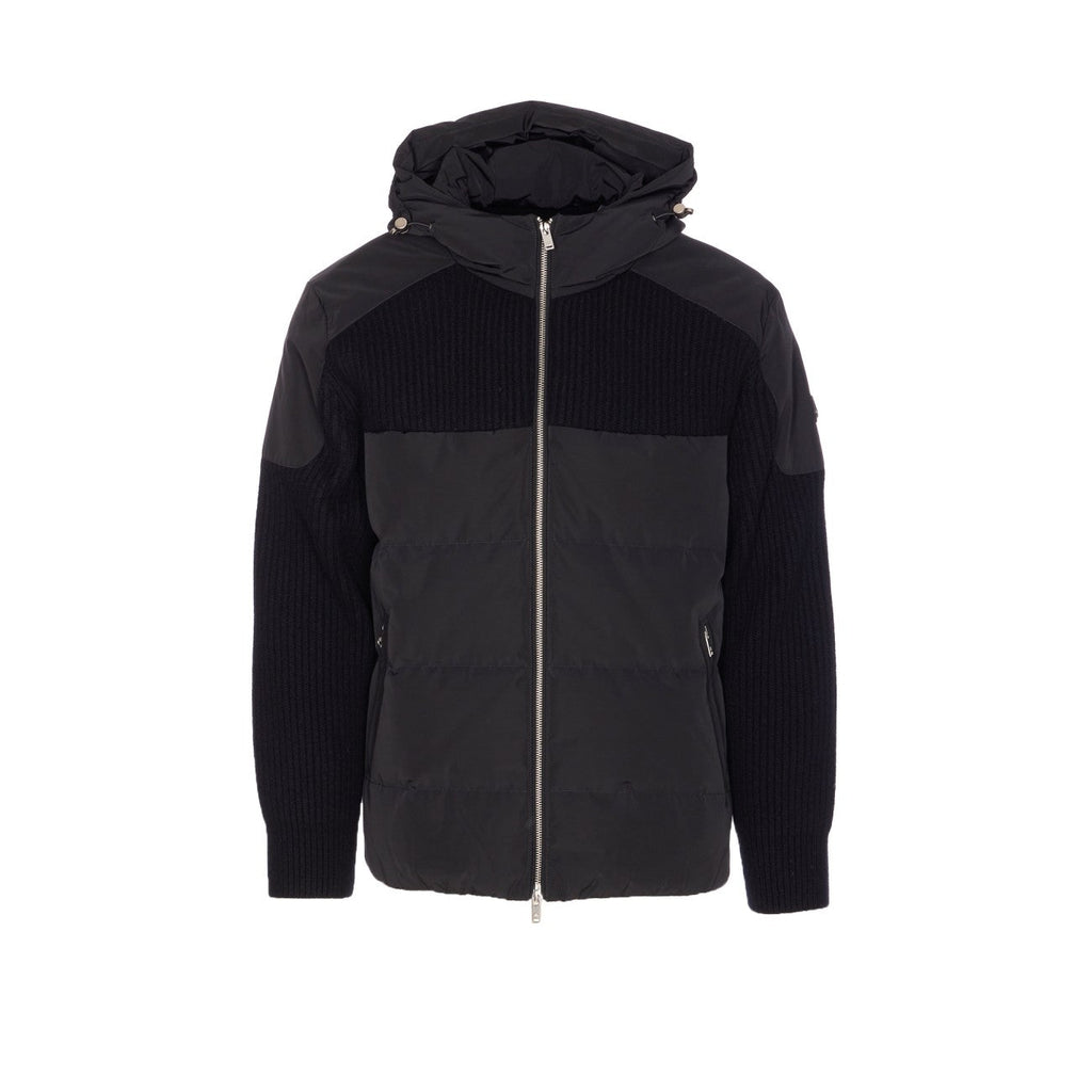 Moose Knuckles Men Glenvale Knit Hybrid Jacket