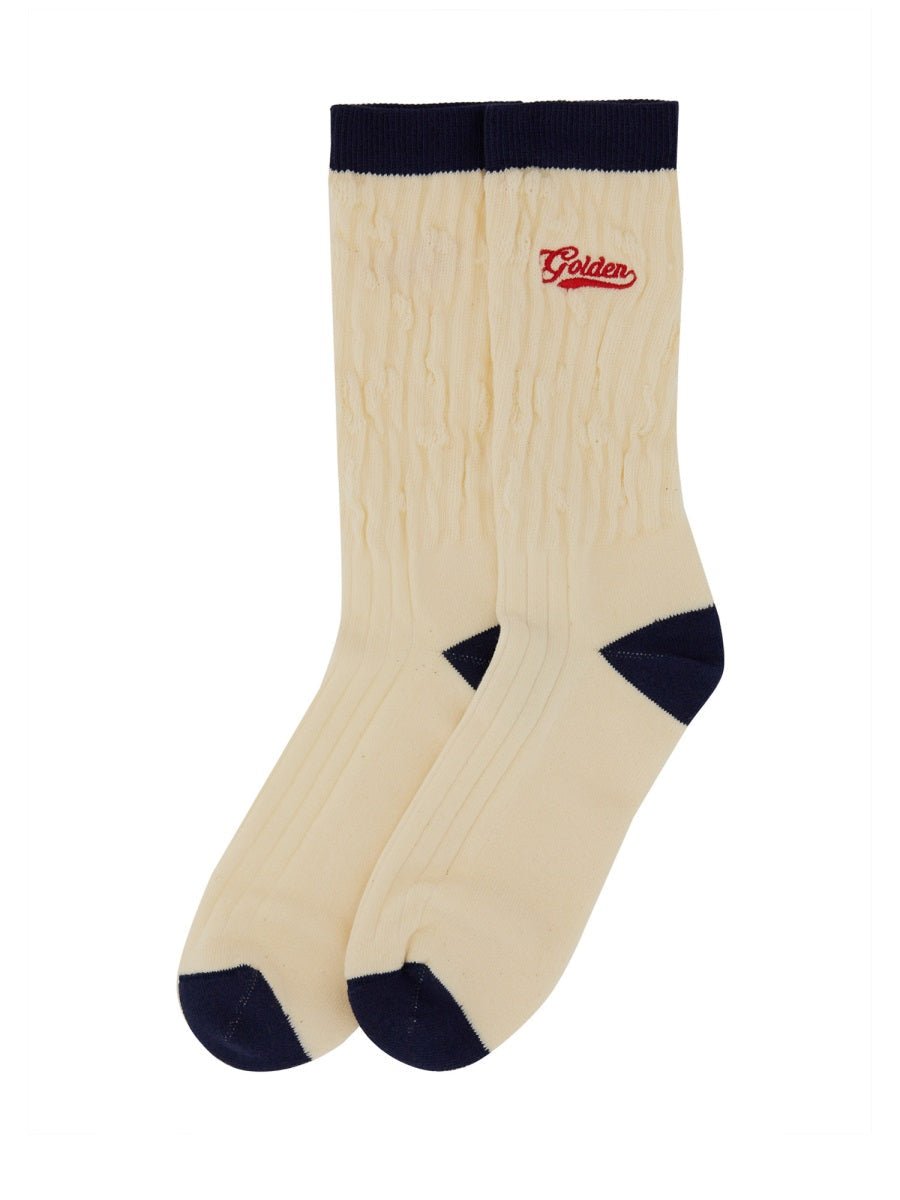 Golden Goose Men Ribbed Socks - EZE Fashion®