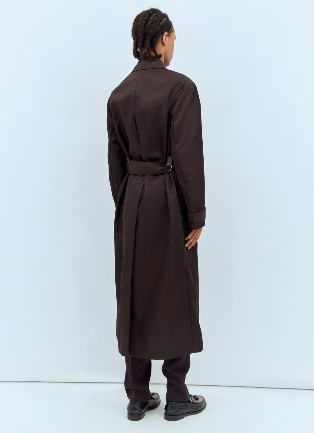 Gucci Men Gabardine Coat