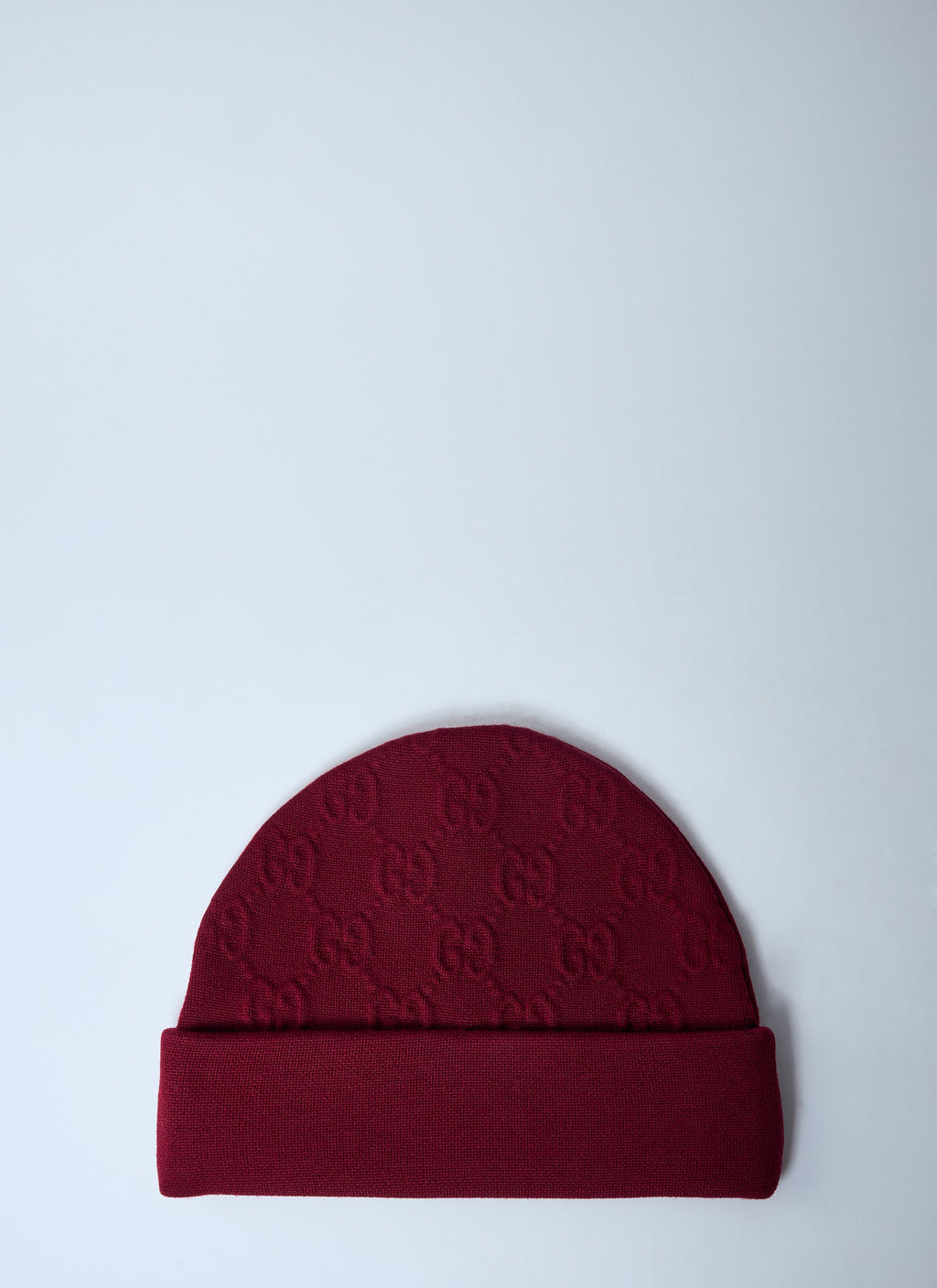 Gucci Men Gg Wool-Blend Beanie