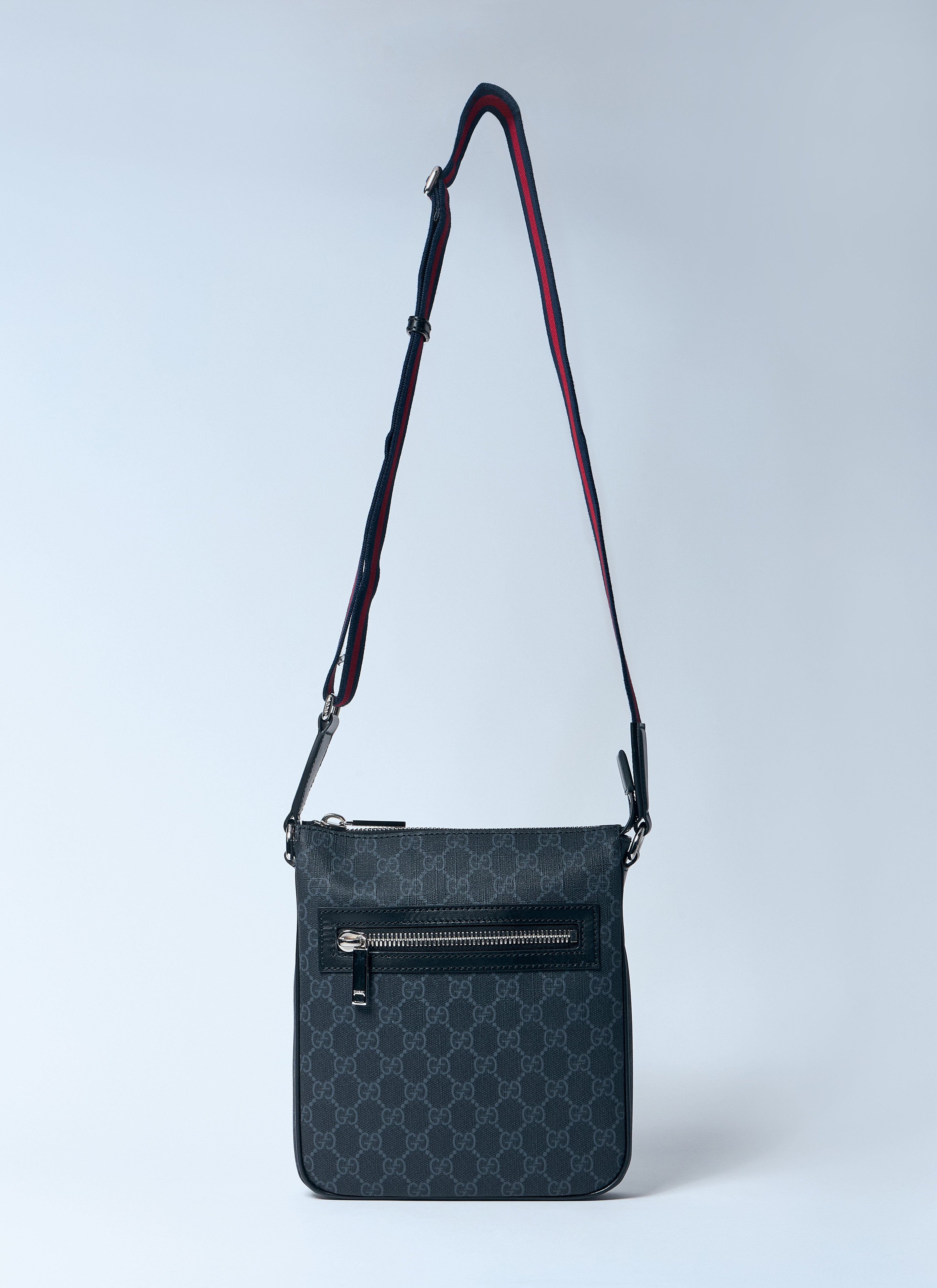 Gucci Men Gg Crossbody Bag