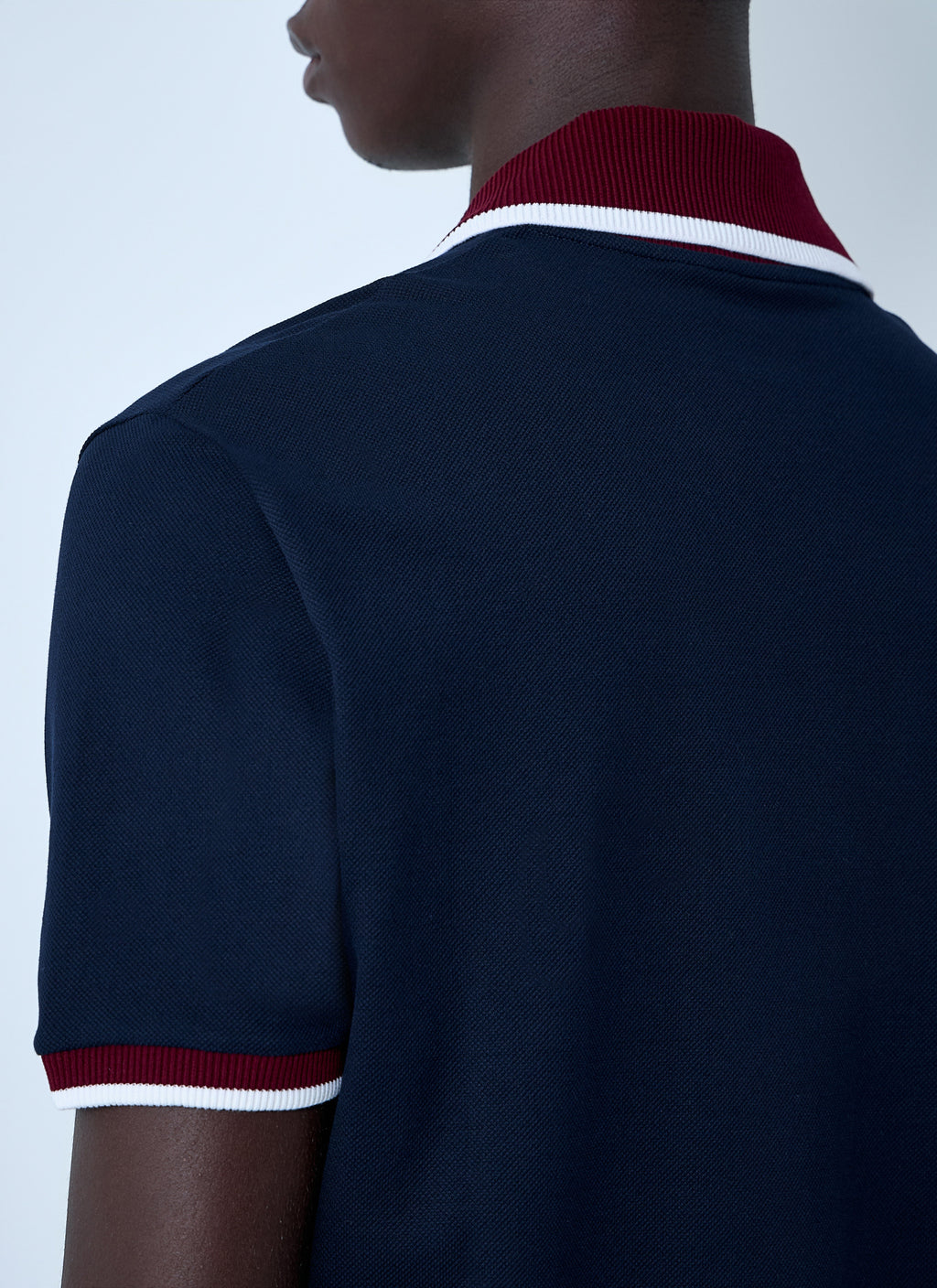 Gucci Men Logo Motif Polo Shirt