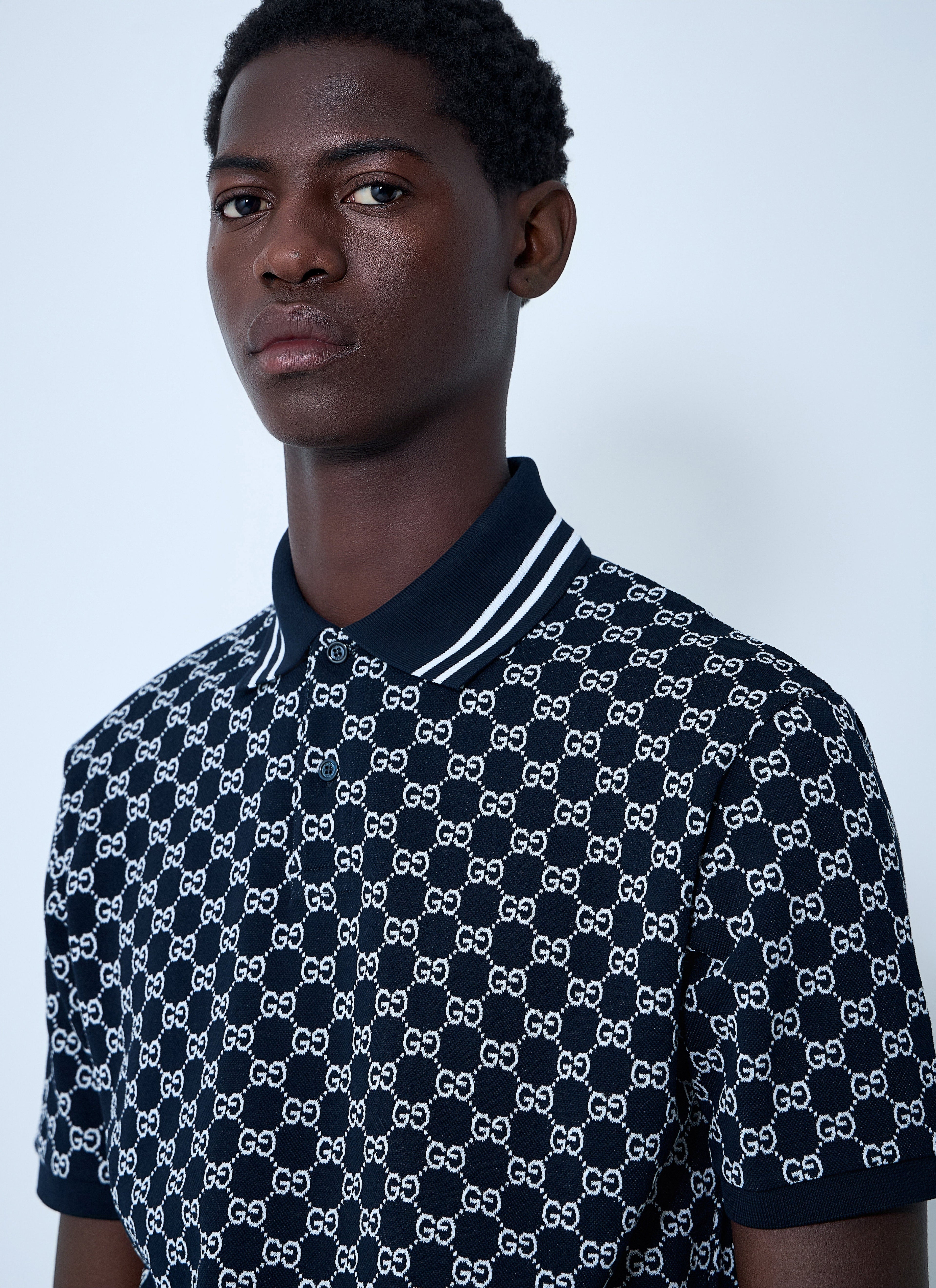 Gucci Men Interlocking G Polo Shirt