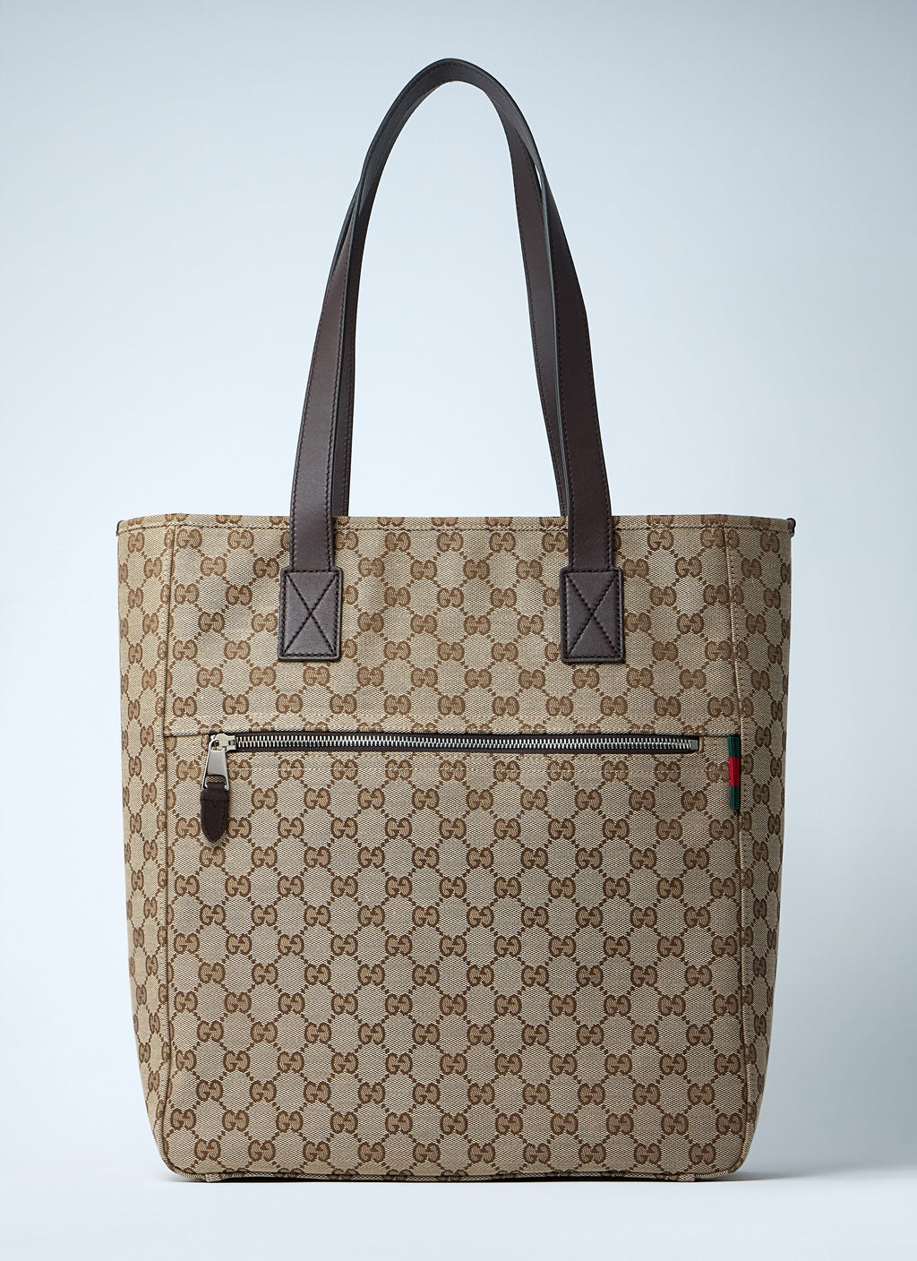 Gucci Men Medium Gg Canvas Tote Bag