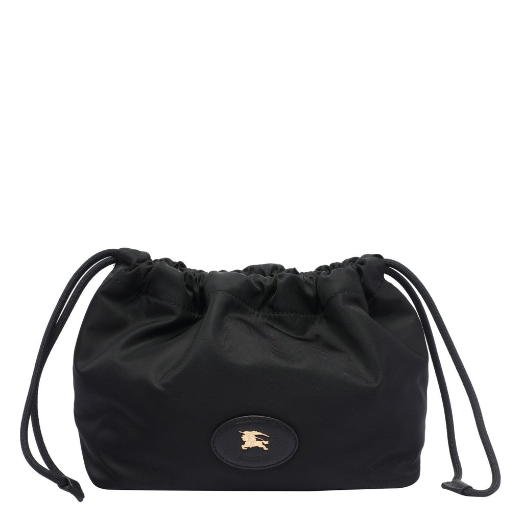Burberry Women Horseshoe Reversible Pochette With Coulisse