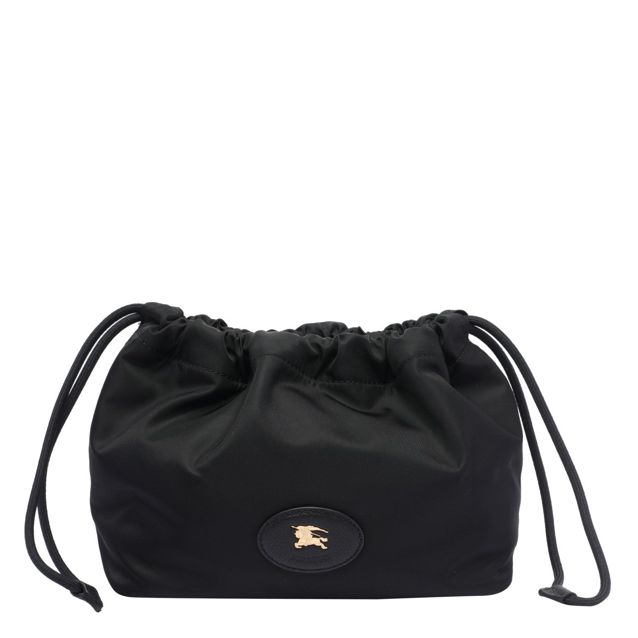 Burberry Women Horseshoe Reversible Pochette With Coulisse