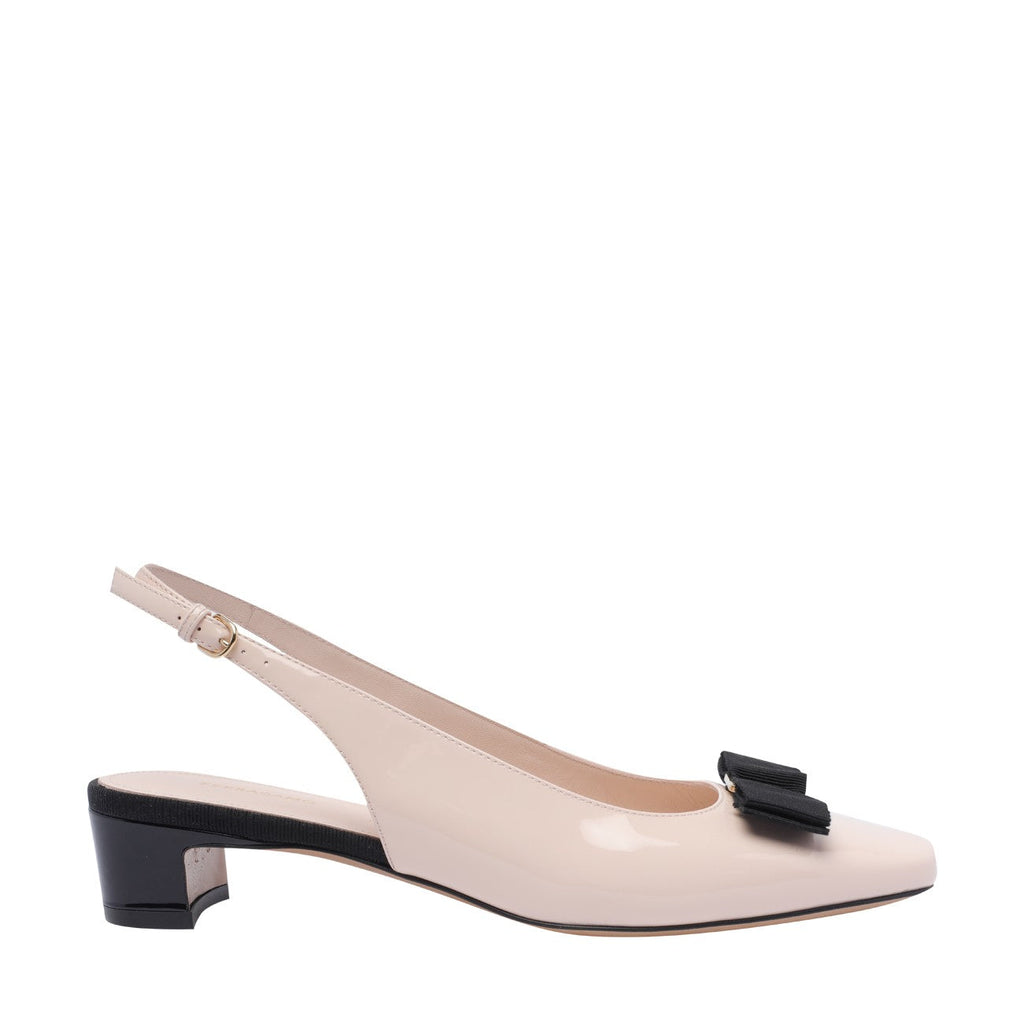 Sandália slingback Ferragamo Iconic Bow para mulheres