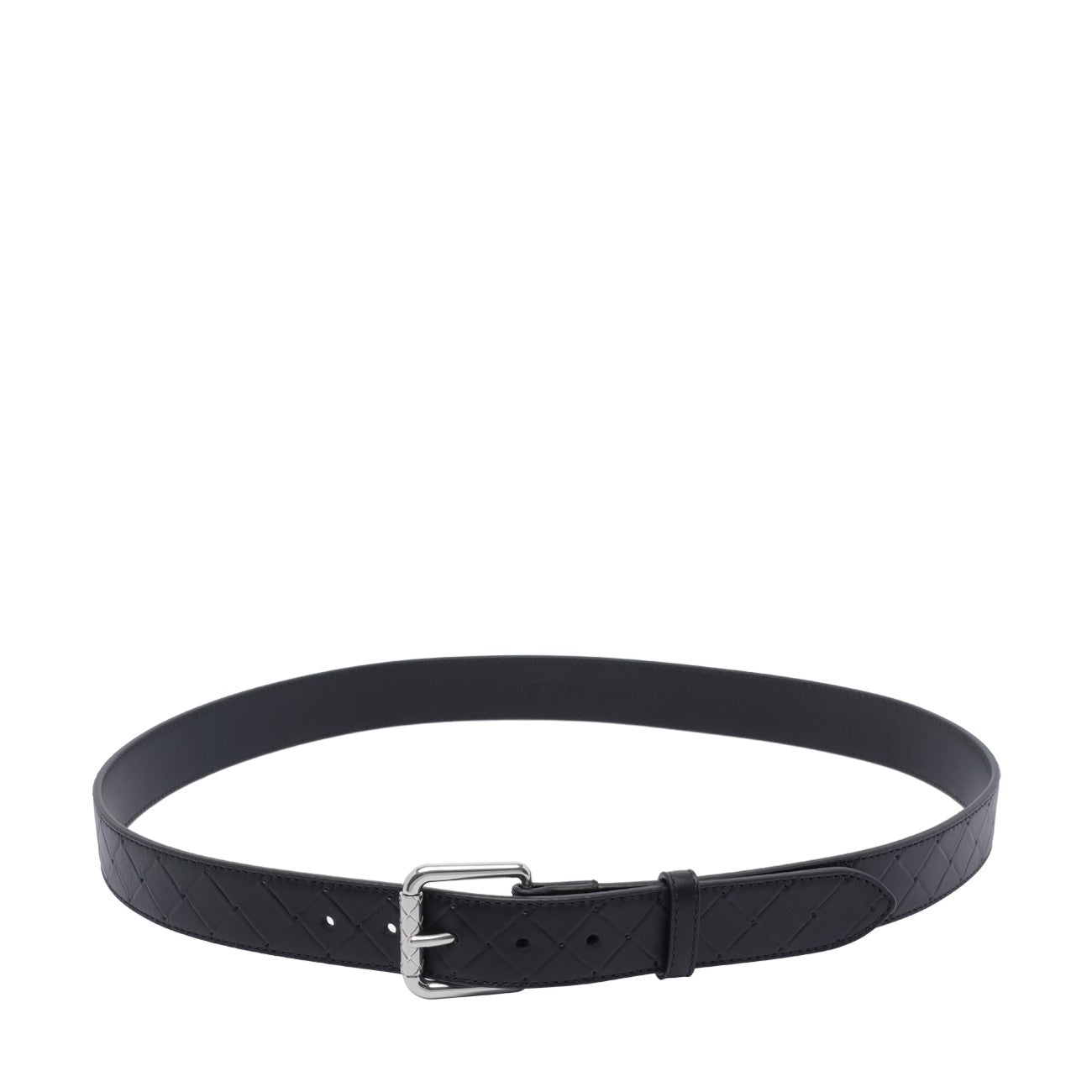 Bottega Veneta Men Intrecciato Stamp Belt