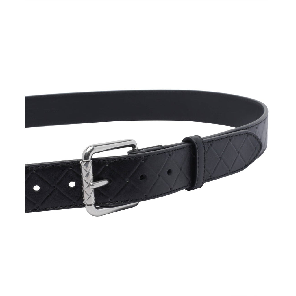 Bottega Veneta Men Intrecciato Stamp Belt