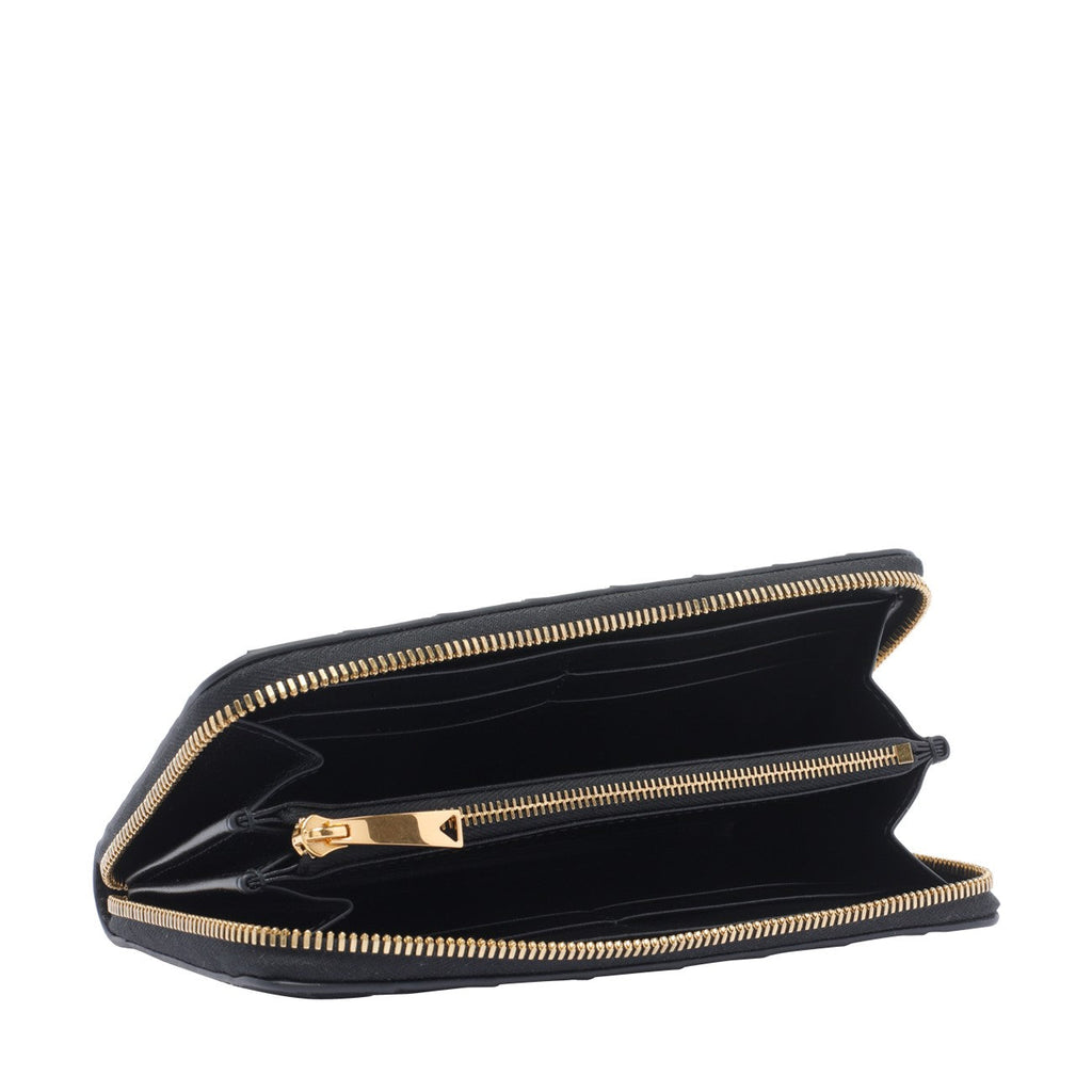 Bottega Veneta Women Intrecciato Zip Around Wallet