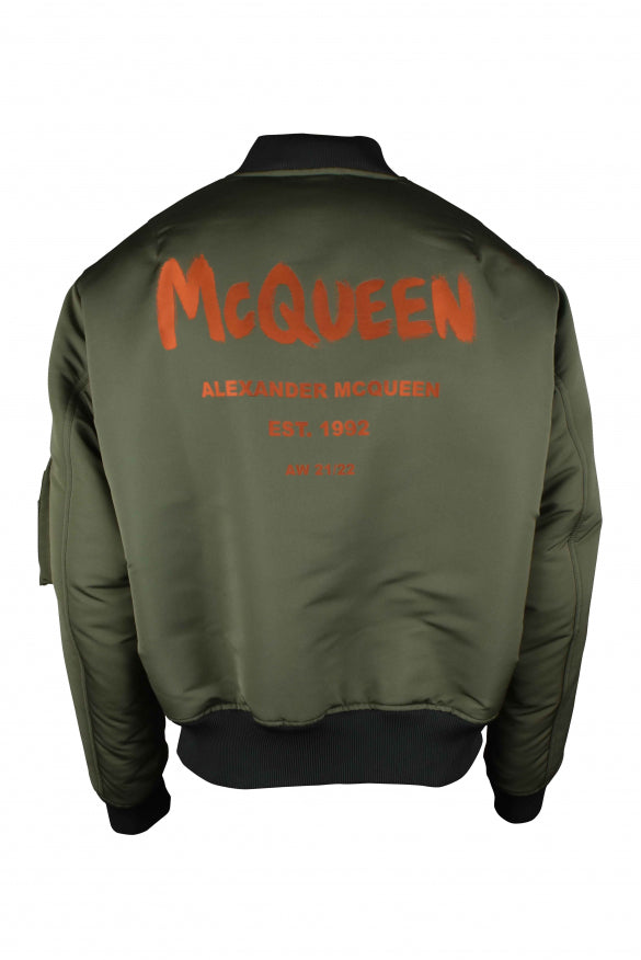 Alexander Mcqueen Men Bomber Jacket