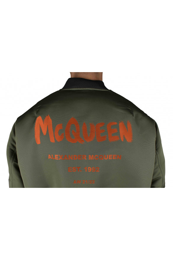 Alexander Mcqueen Men Bomber Jacket