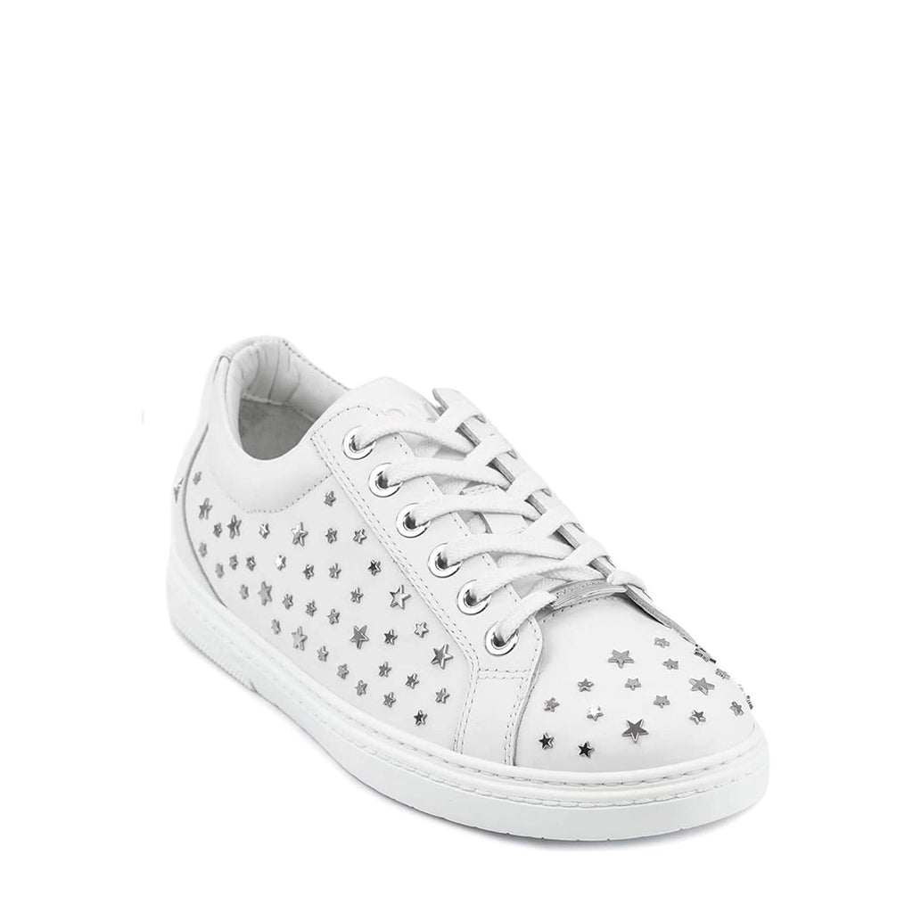 Jimmy Choo Cash Star Leather Sneakers Men - EZE Fashion®
