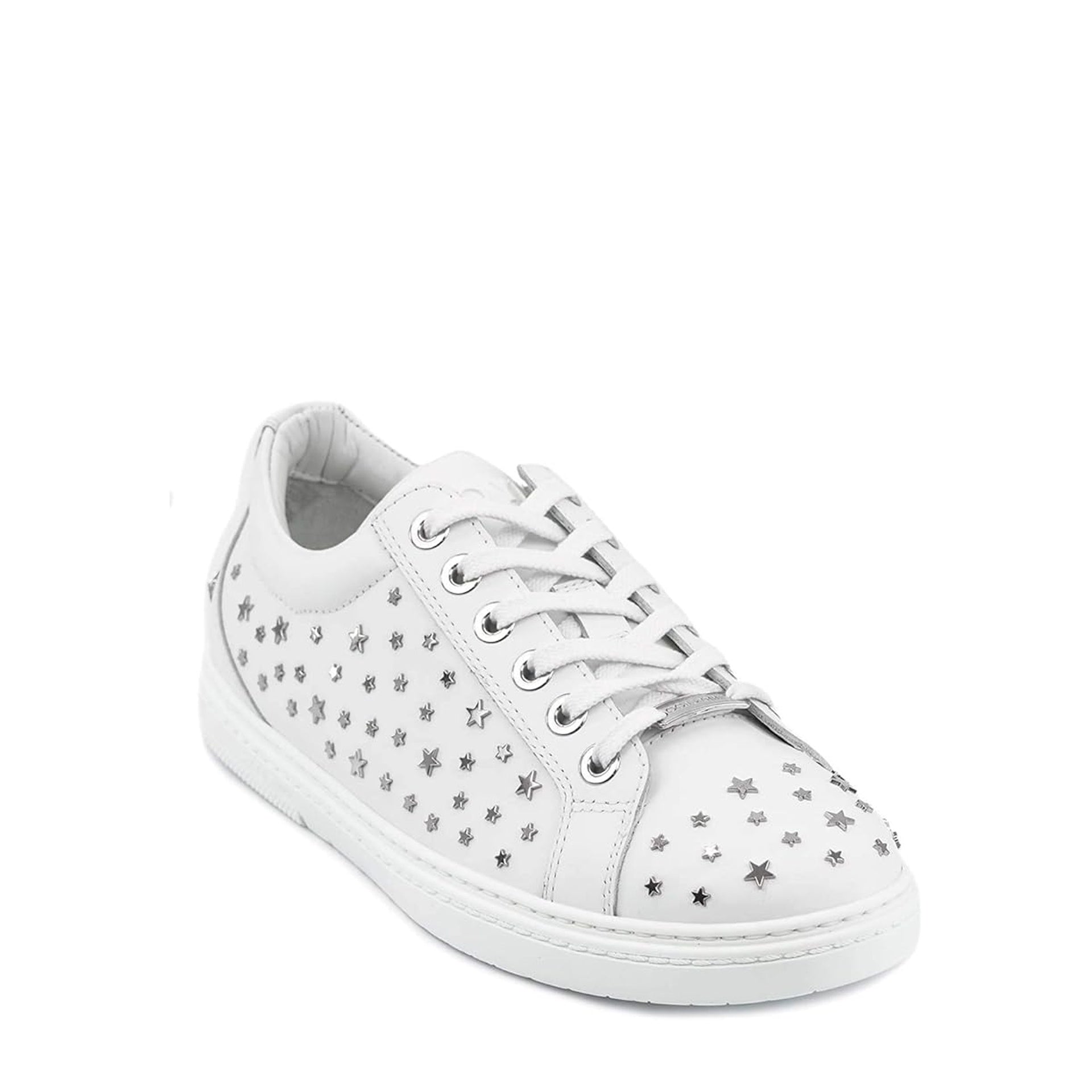 Jimmy Choo Cash Star Leather Sneakers Men - EZE Fashion®