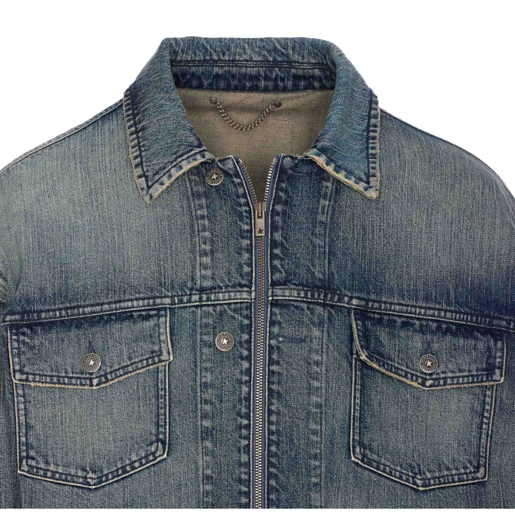 Golden Goose Men Journey Denim Jacket